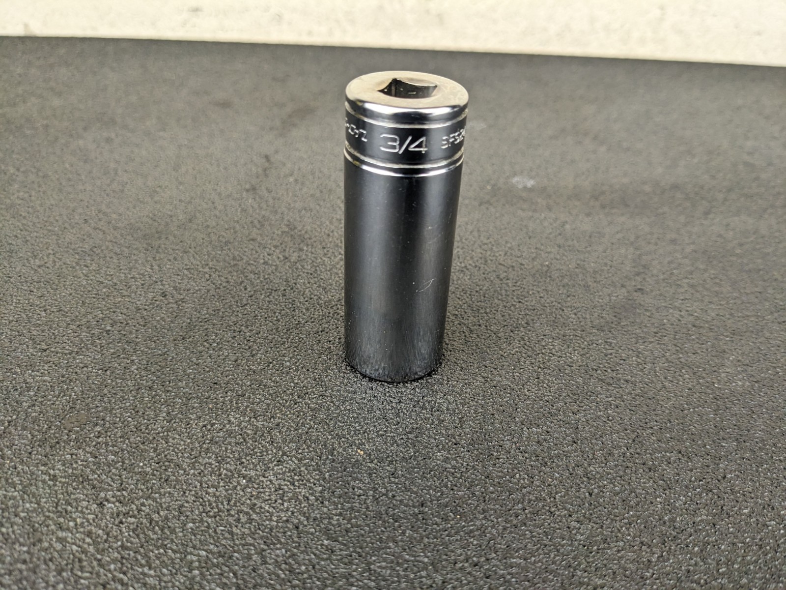 #bo773 Snap-on Tools USA NEW 3/8″ Drive 3/4″ Deep 6 Point Chrome Socket SFS241