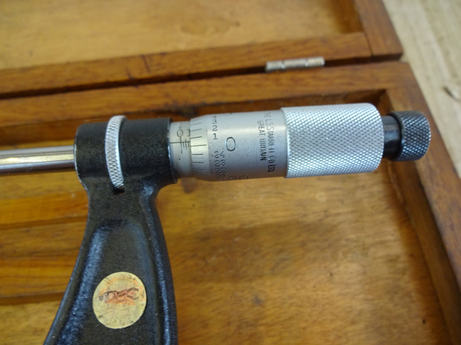 7-8″ micrometer Starrett No.436