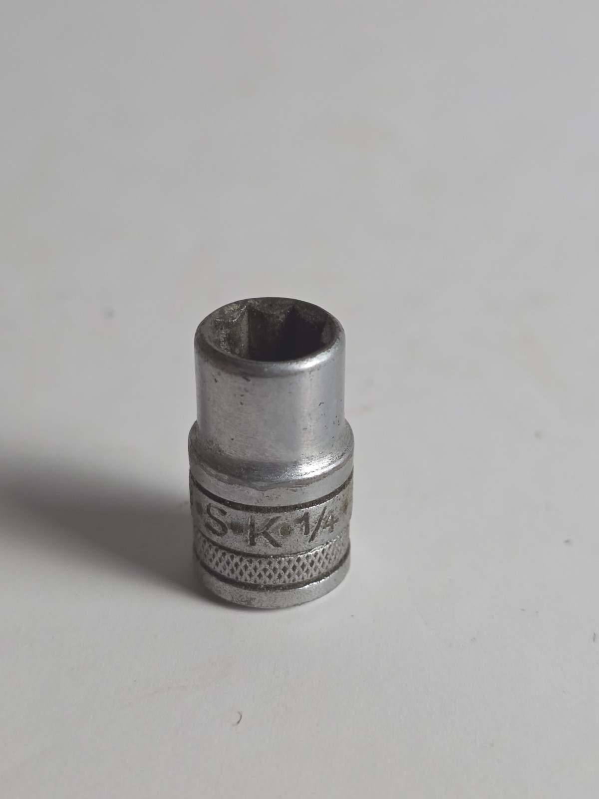 S-K 40988 1/4” Knurled Socket 8-Point Double Square, 1/4″ Drive