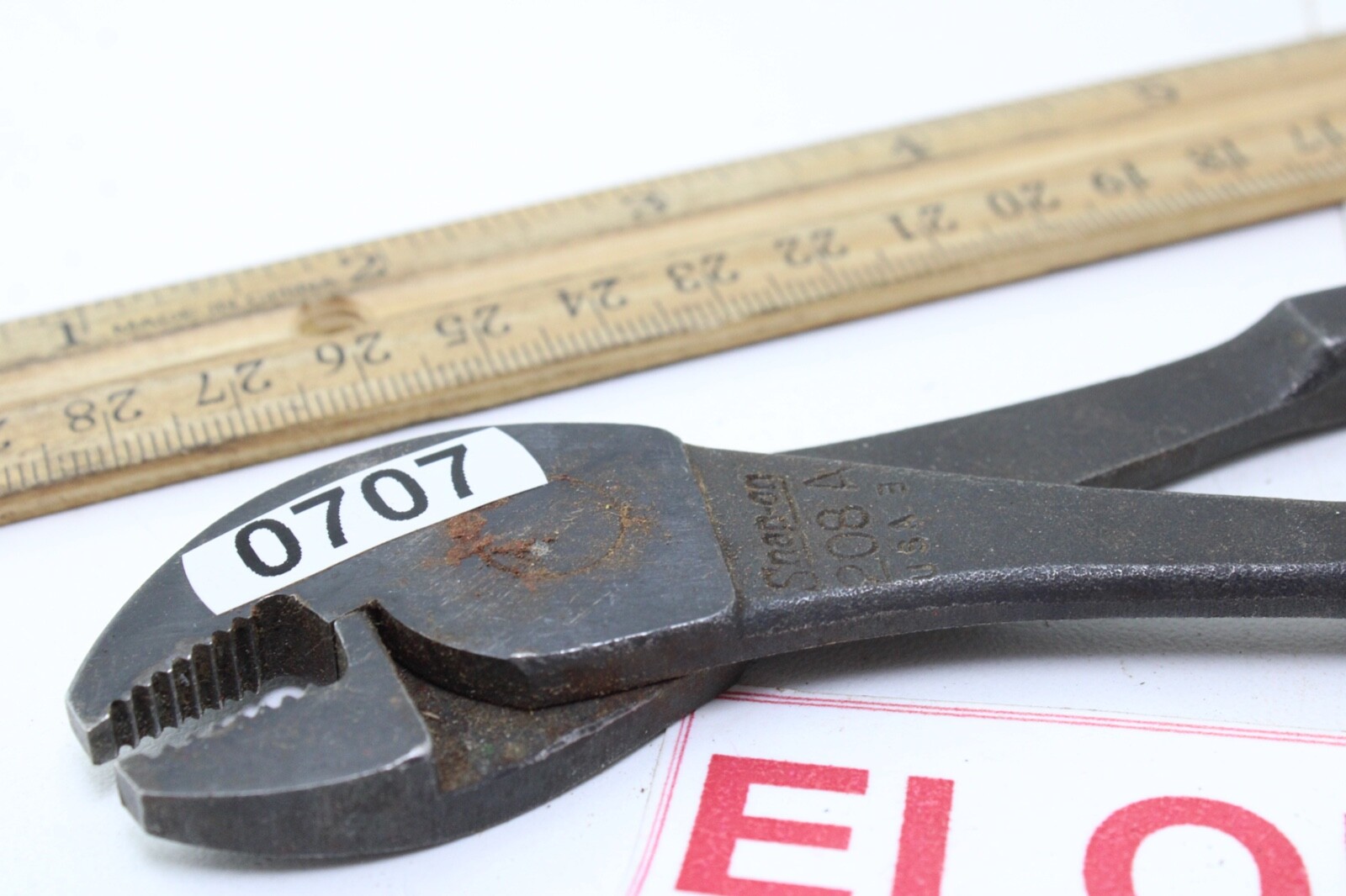 Snap-On 208A 8″ Long Angle Nose Battery Terminal Pliers USA