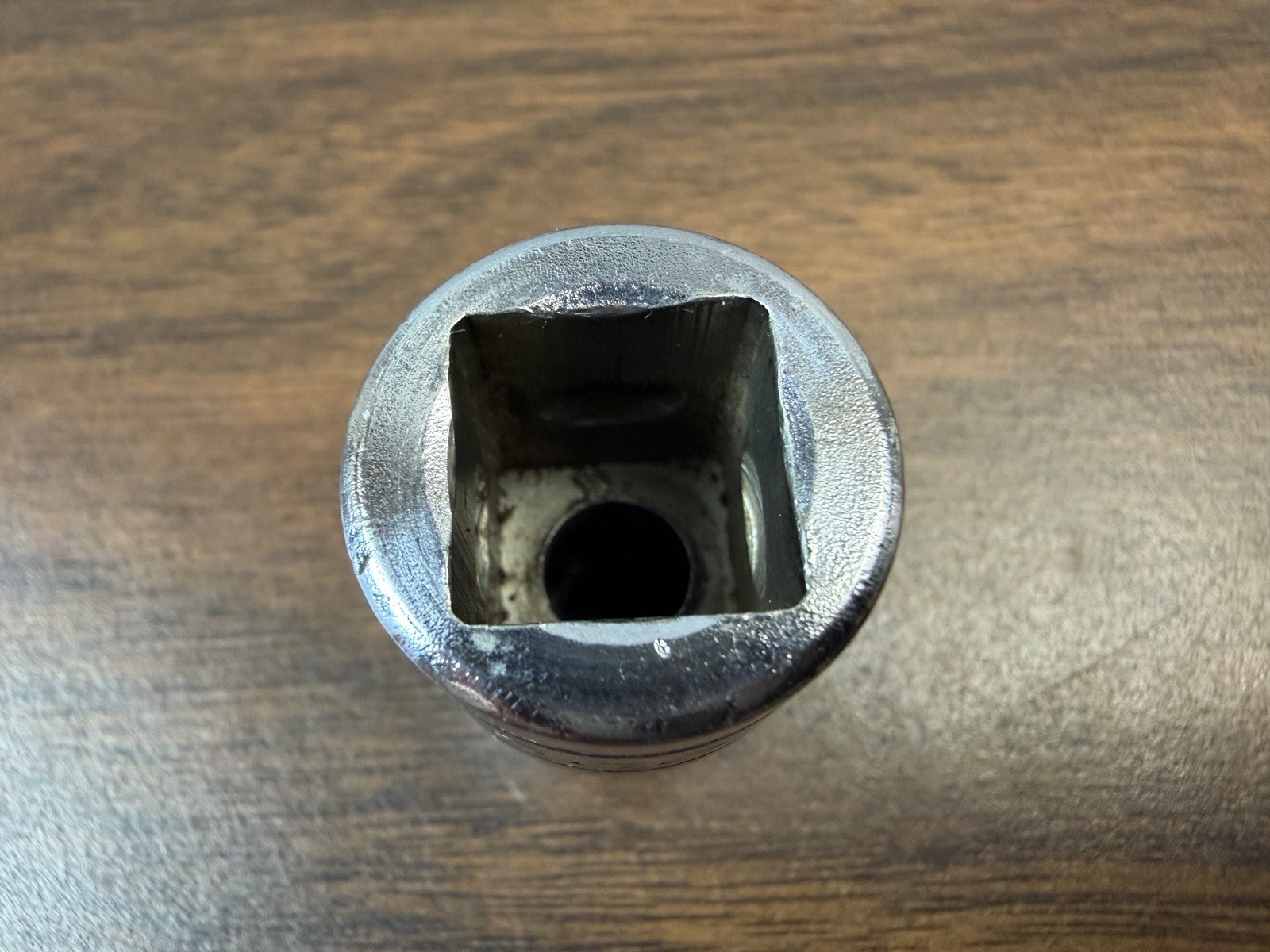 Snap-on Tools SW412 – 3/8″ Double Square Chrome Socket 1/2″ Drive 8pt USA