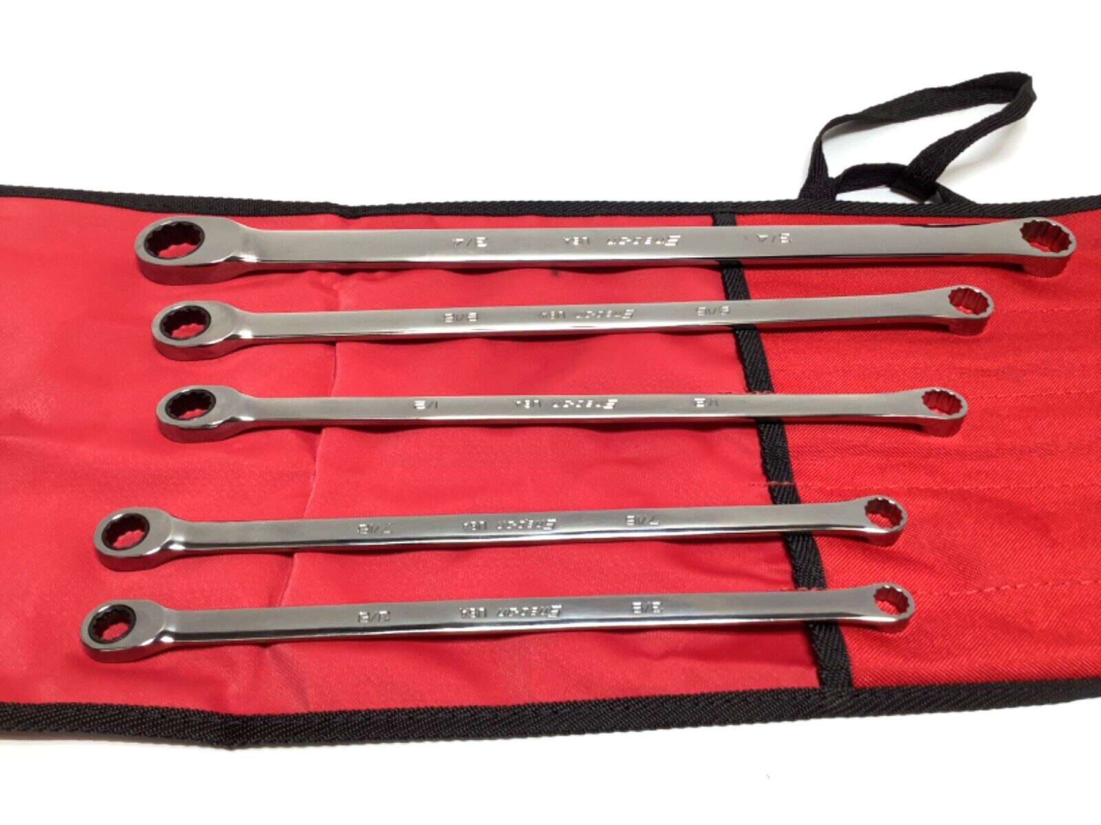 New Snap-on™ 3/8″ to 3/4″ 5pc 12-pt box High Performance Ratchet Wrench XDLR705