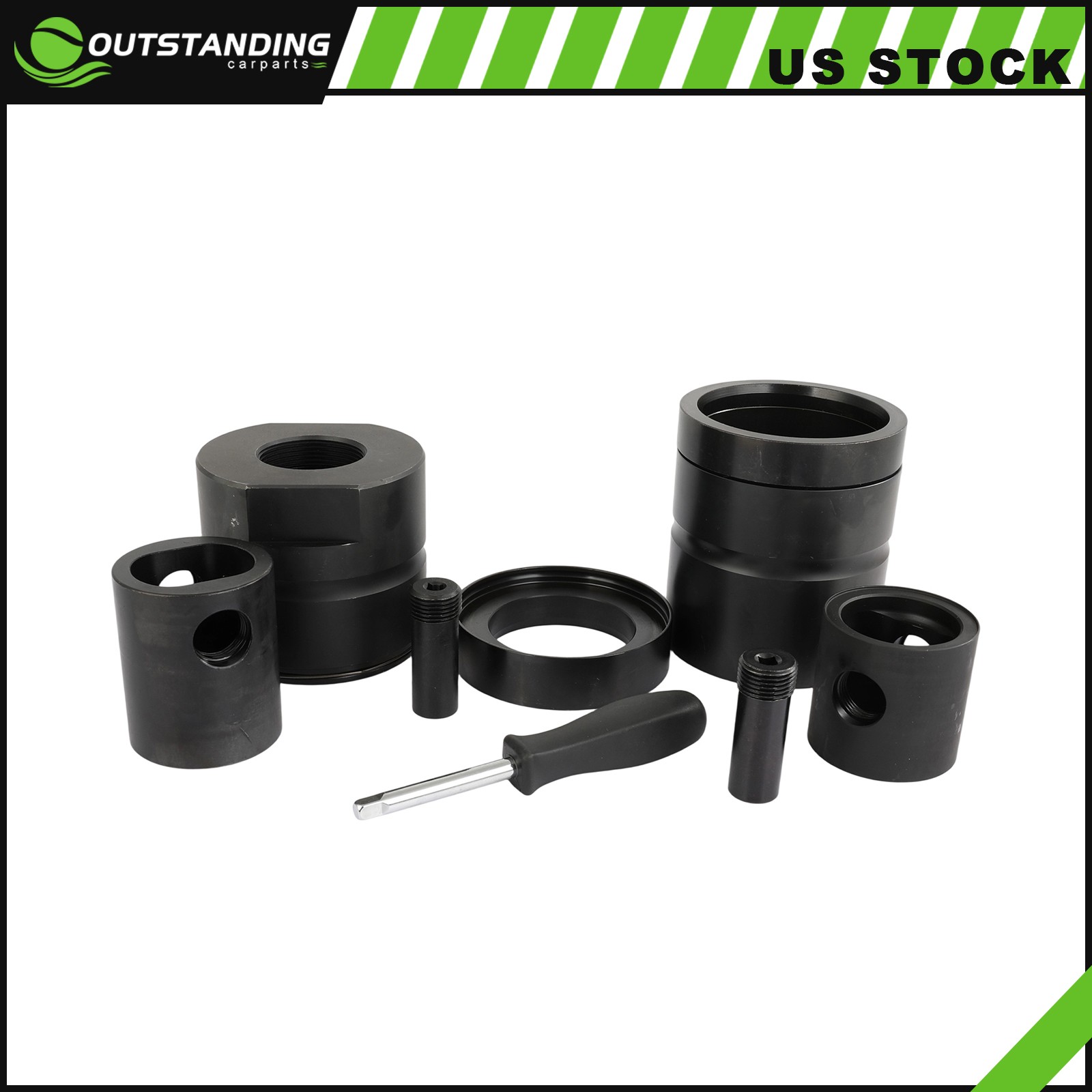 ✅Leaf Spring Pin & Bushing Adapter Service Kit Adapter Tool Remove Bushing 15030