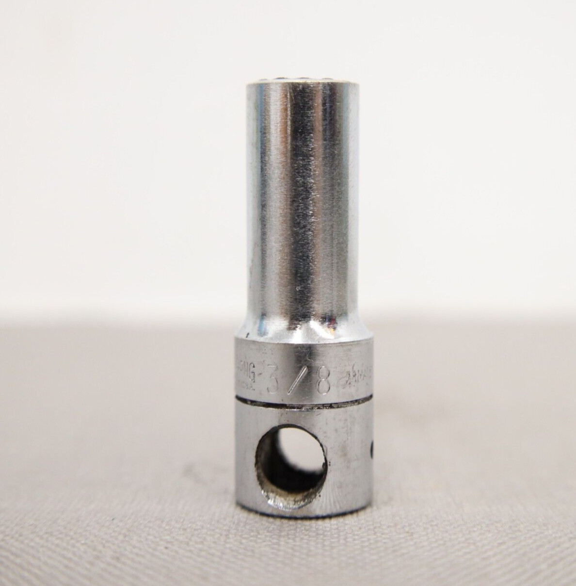 Vtg Armstrong 3/8in Deep Socket 12 Point 3/8in Square Drive Armaloy FD-1212