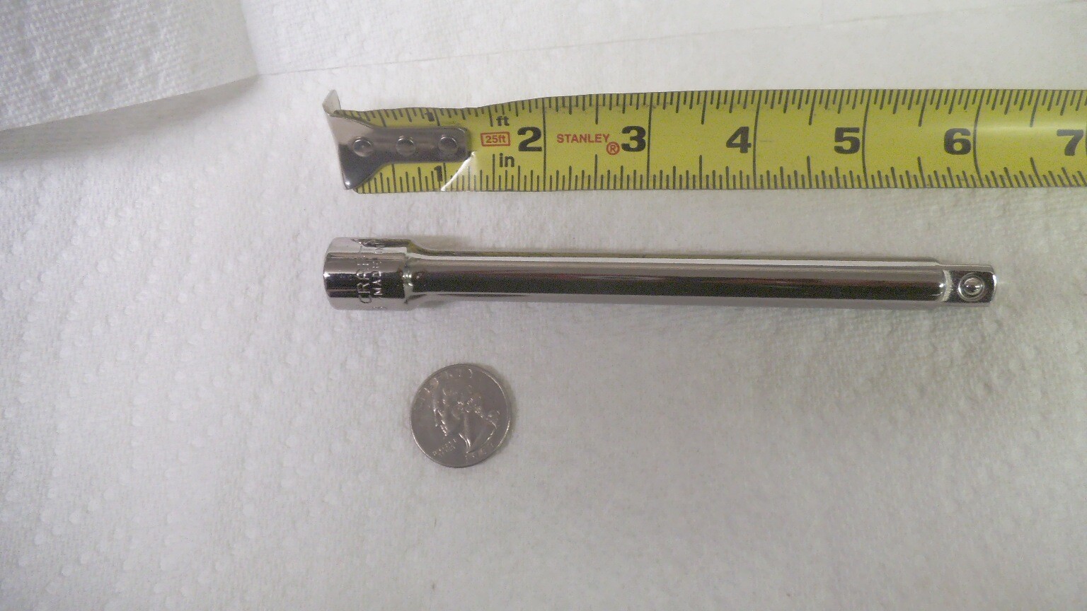 Craftsman USA made 3/8 drive 6 inch extension, 44261, H Series, nos