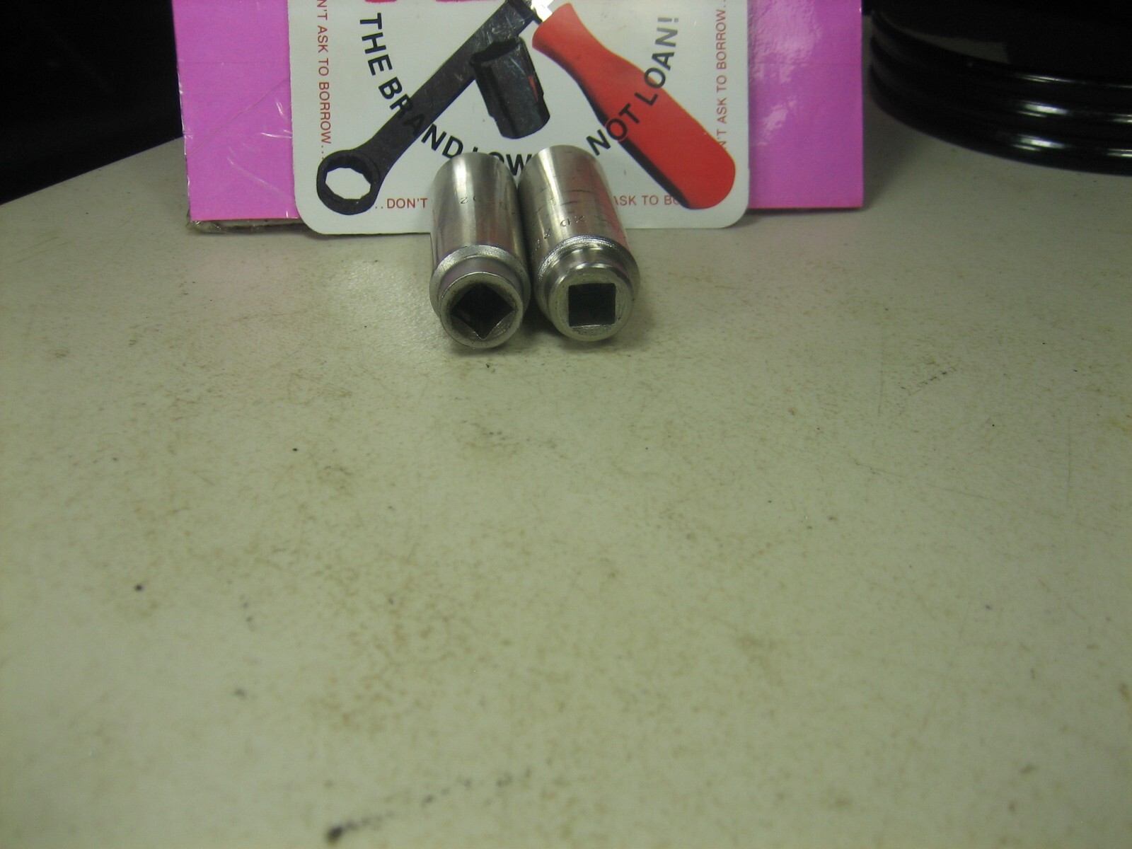 MAC TOOLS – Lot Of 2 Deep Sockets, 3/8″ Drive,12pt (5/8” & 11/16”)