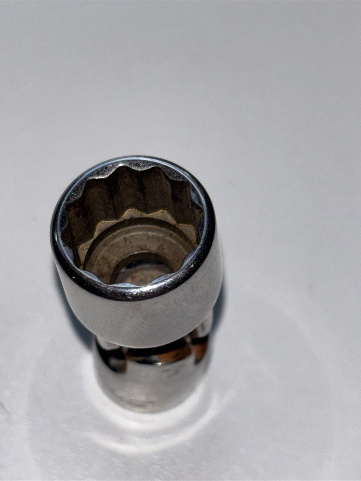 Snap On 1/4” Dr 7/16” 12 Point Shallow Swivel Socket TMU141A 🇺🇸