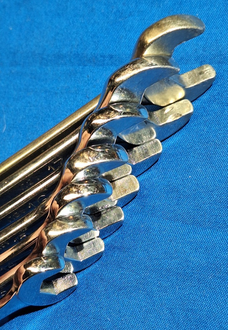 Mac Tools 7 piece Metric 4 way angle wrench set 18mm-12mm SDAM7PT