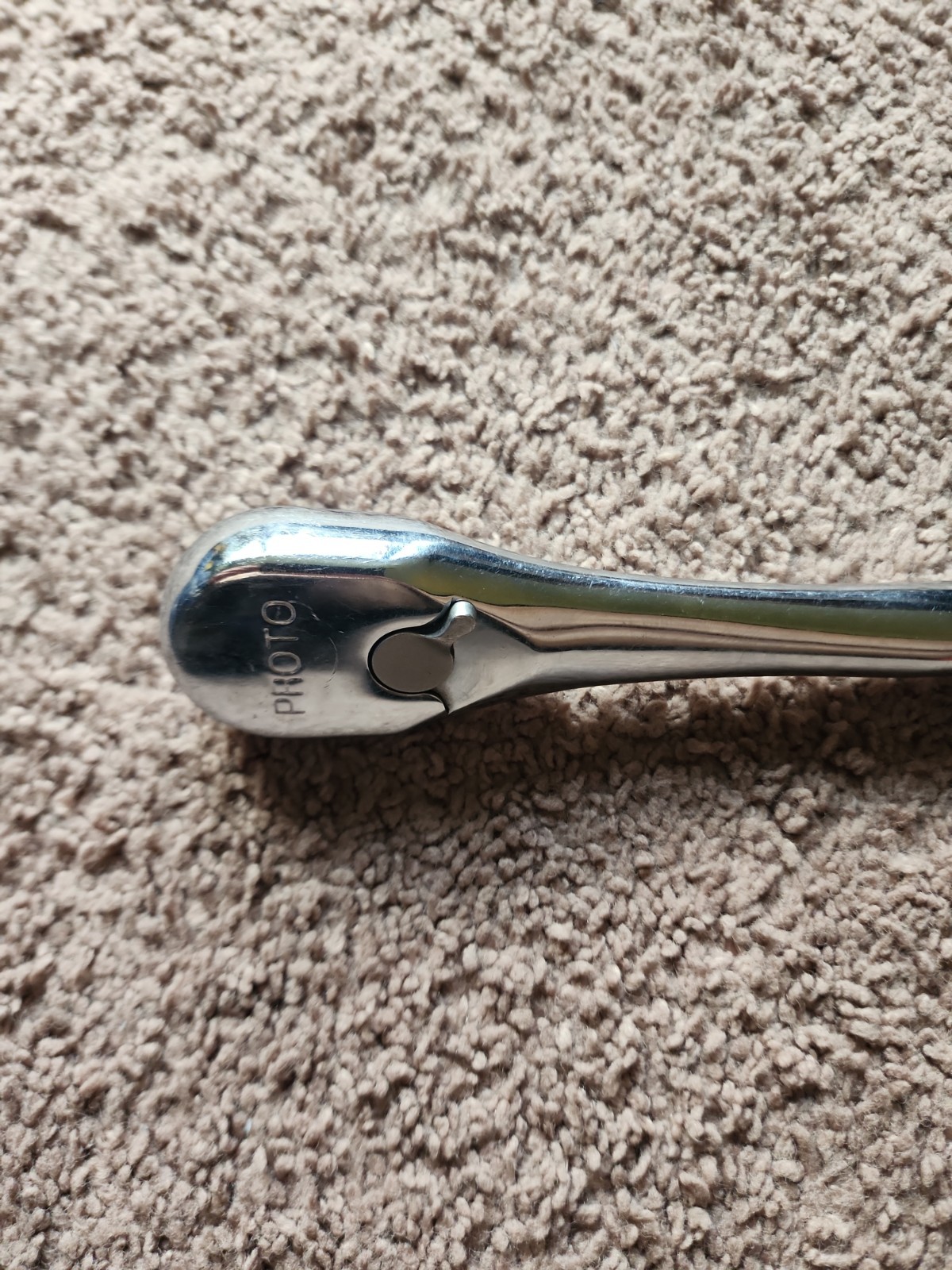 Proto 5449XL 3F 1/2″ Drive Premium Pear Head Ratchet 10-1/2″ Made In U.S.A