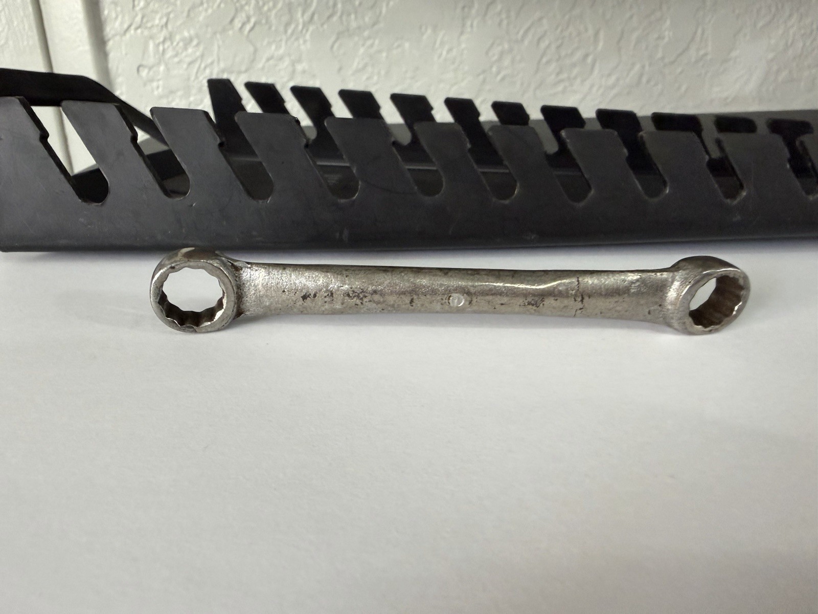 Blue-Point XD-1214 3/8” x 7/16” double offset 12 point box end wrench, 4.5″ long