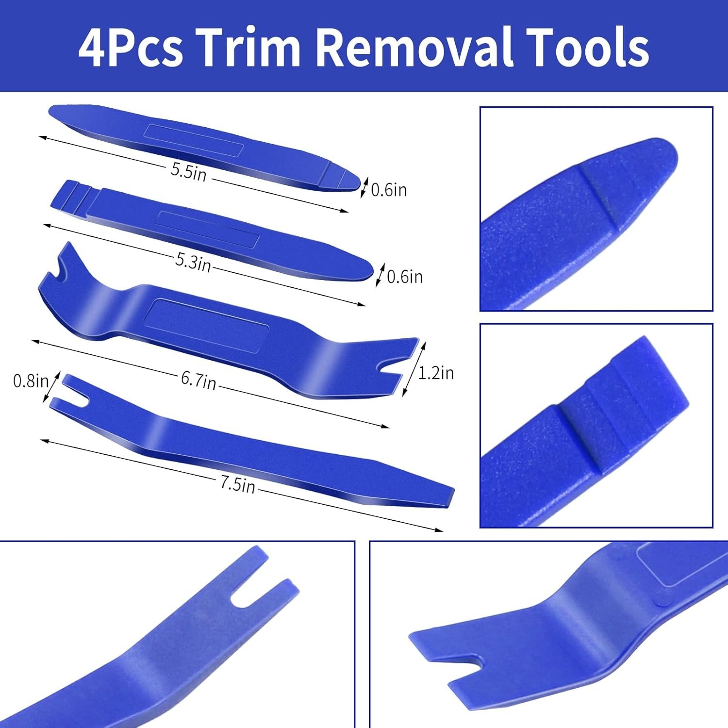 Heavy-Duty 15-Piece Auto Clip & Fastener Removal Tool Set – Lifetime