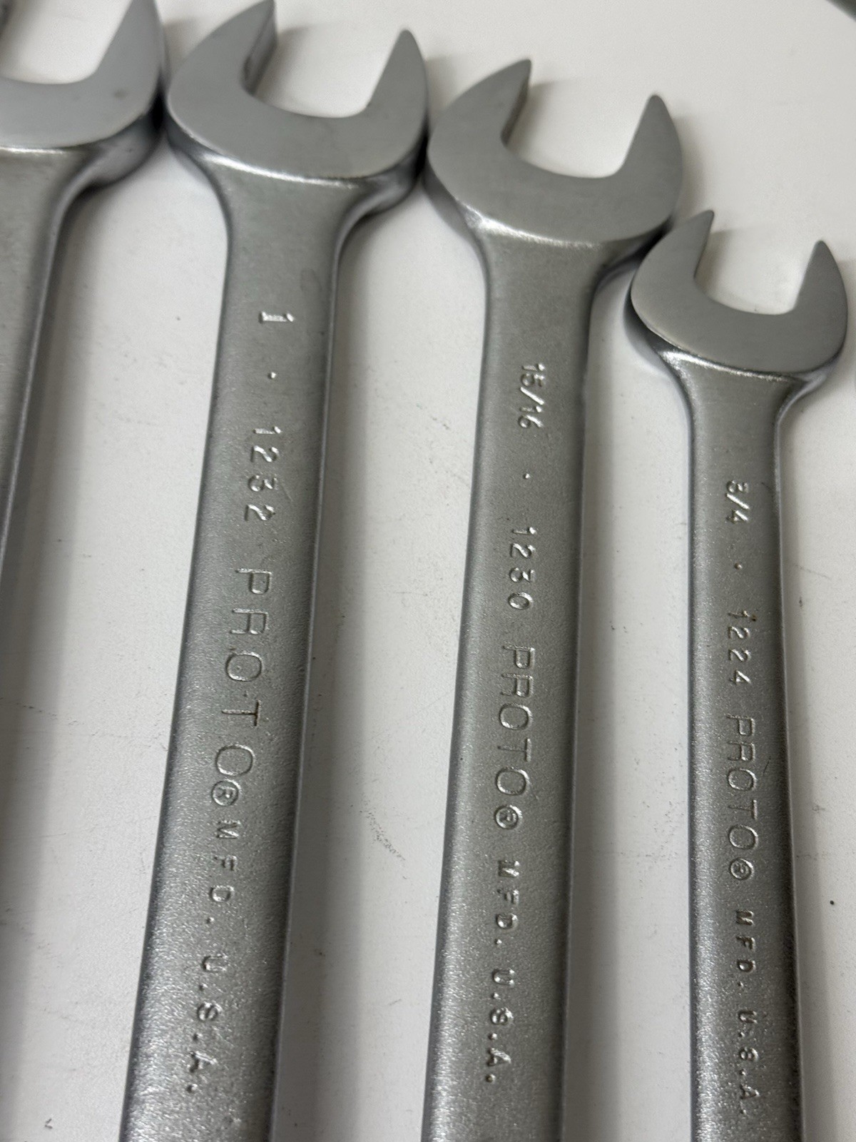 Lot Of 13 PROTO Professional SAE Combination Wrenches MADE IN USA