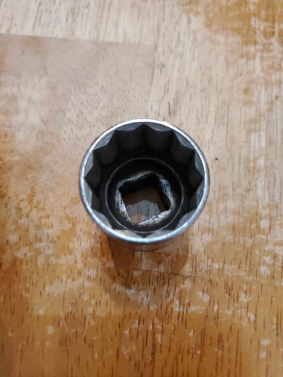 Snap On Vintage 1/2″ Drive 1″ 12Pt Shallow Socket SW-320