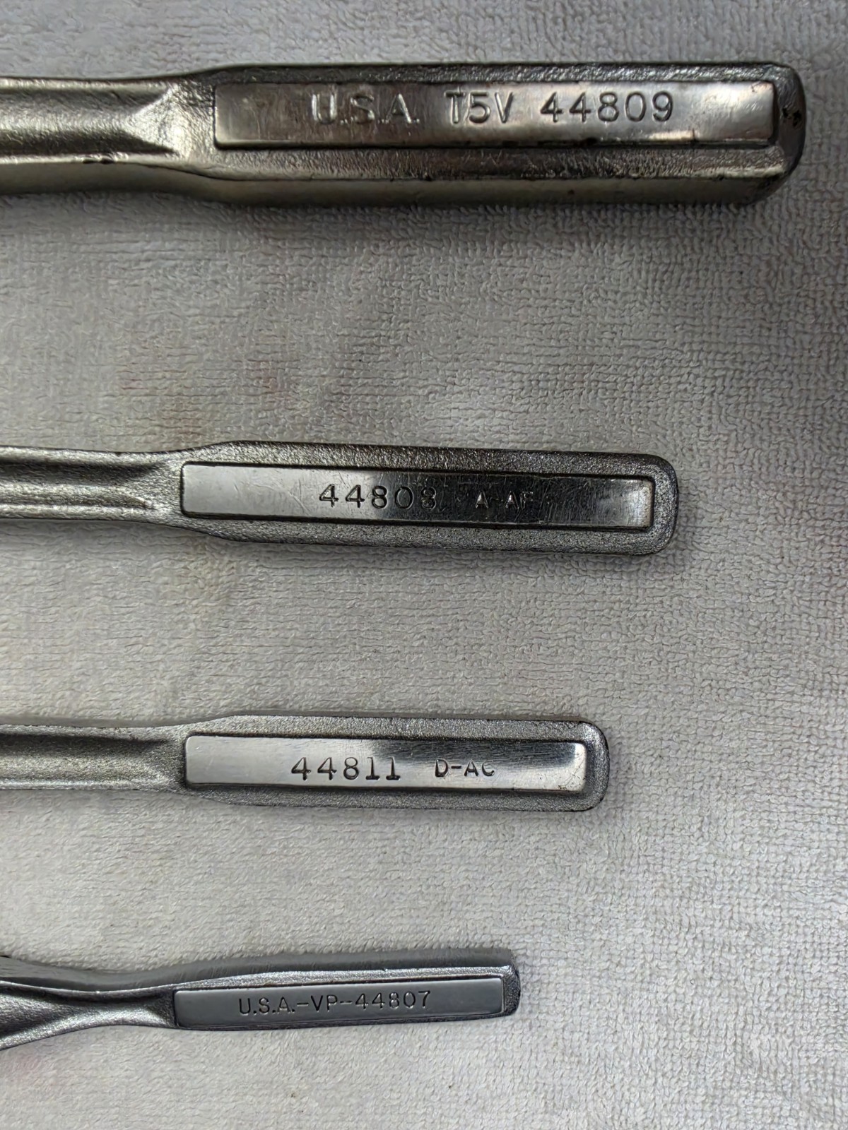 USED Vintage Craftsman Ratchets Set Of 1/4, 3/8, 3/8 Long, And 1/2