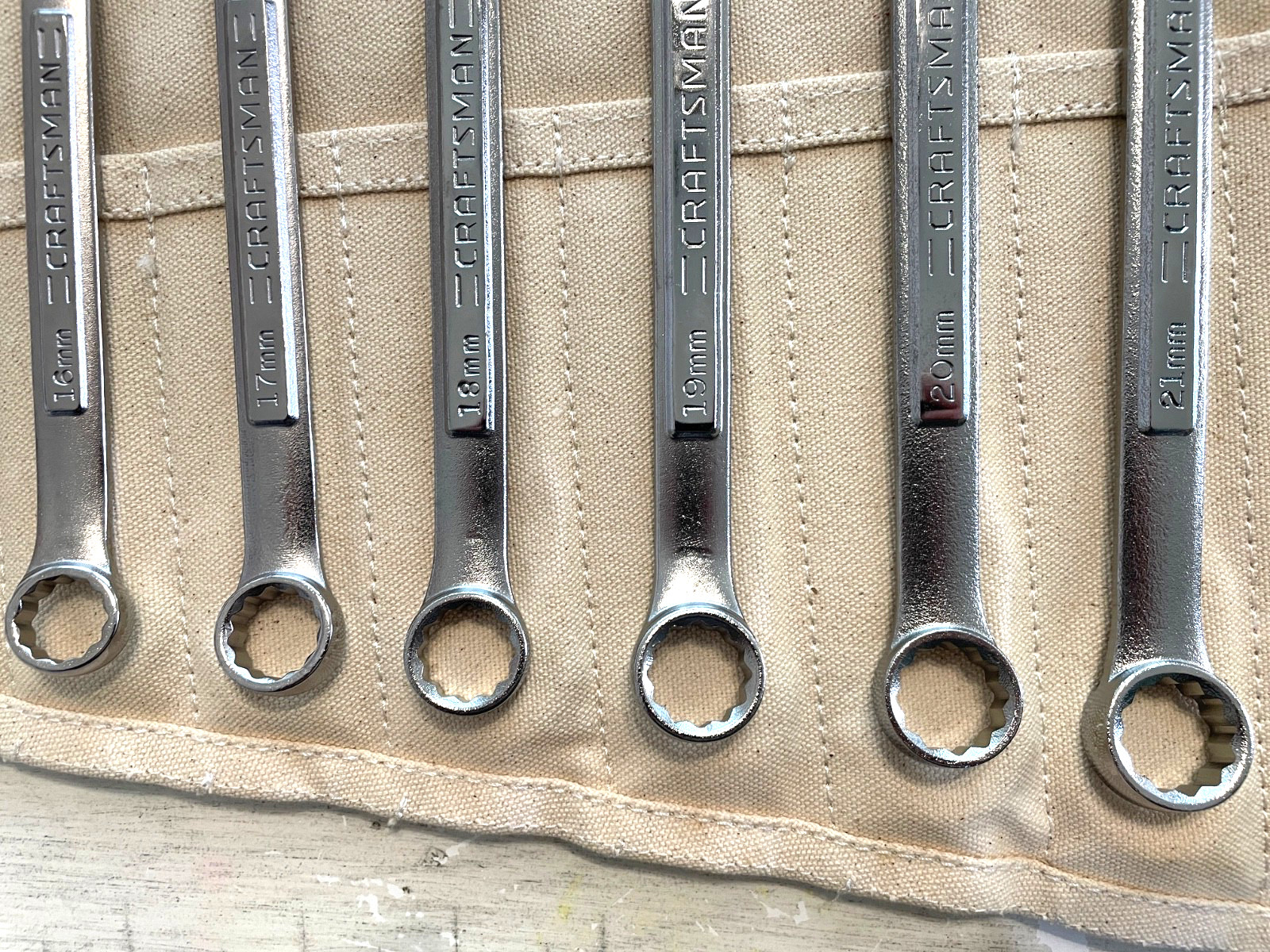 🇺🇸 Craftsman USA VA 14 pc Metric 10-26mm Combination Wrench Set, NOS