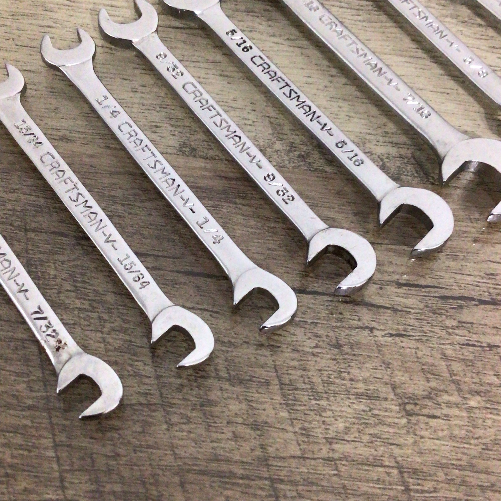 Craftsman V Series Small Wrench Mixed Lot of 8
