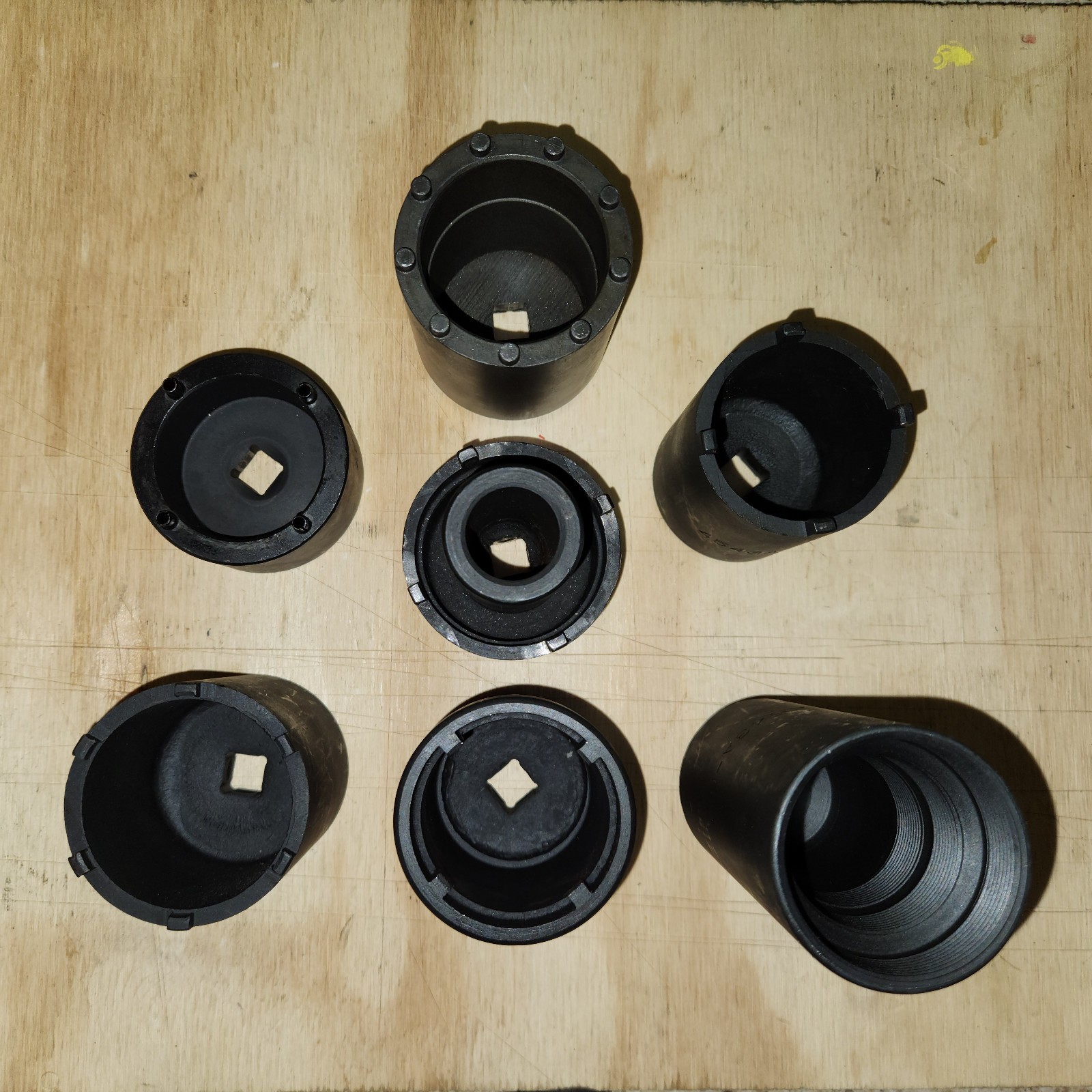 OTC 4-Wheel Drive Spindle Axle Nut Socket Set 4543A + BONUS 7218 (9-pin GM)