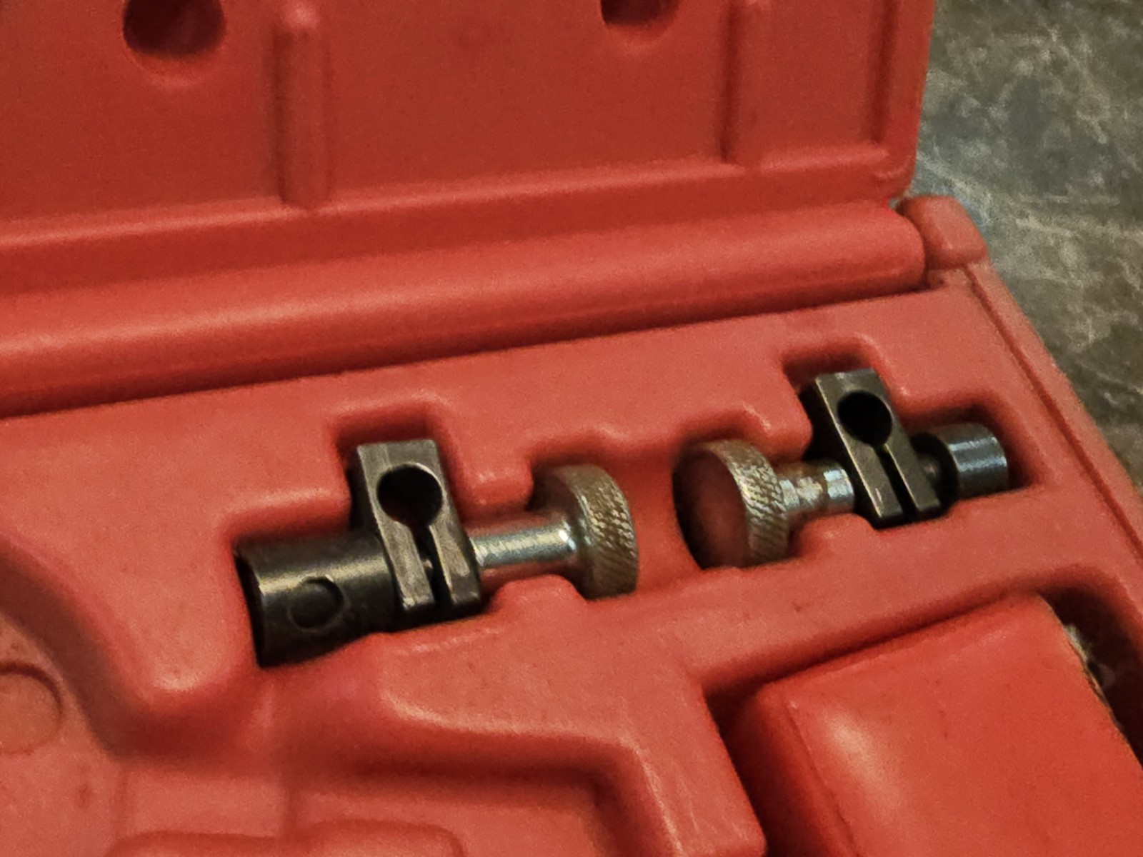 Snap On Dial Test Set PMF 136 Snap -On Tool Set. ** Missing DIAL