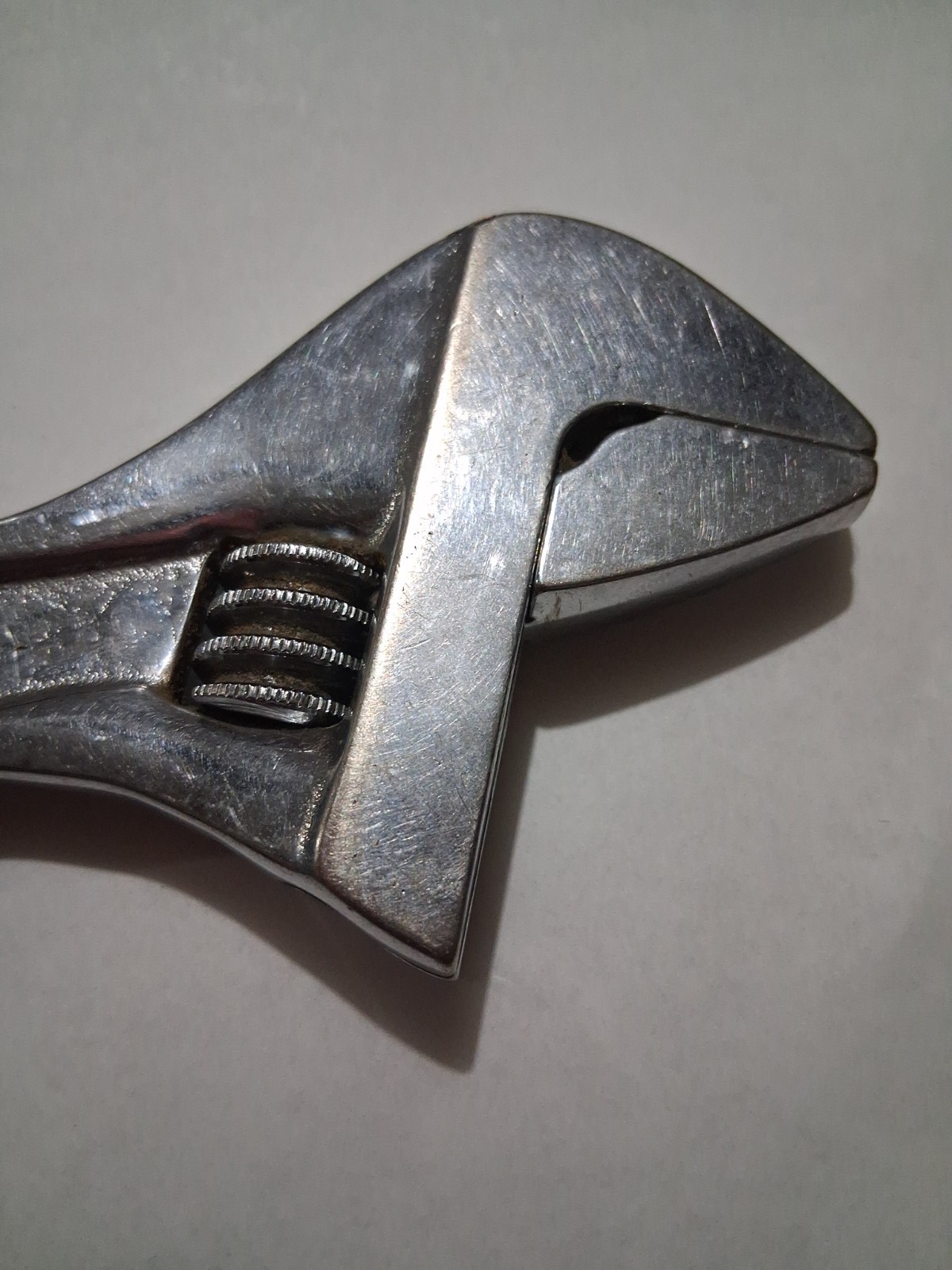 Snap On Tools AD10 10″ 250mm Chrome Adjustable Wrench Made in USA