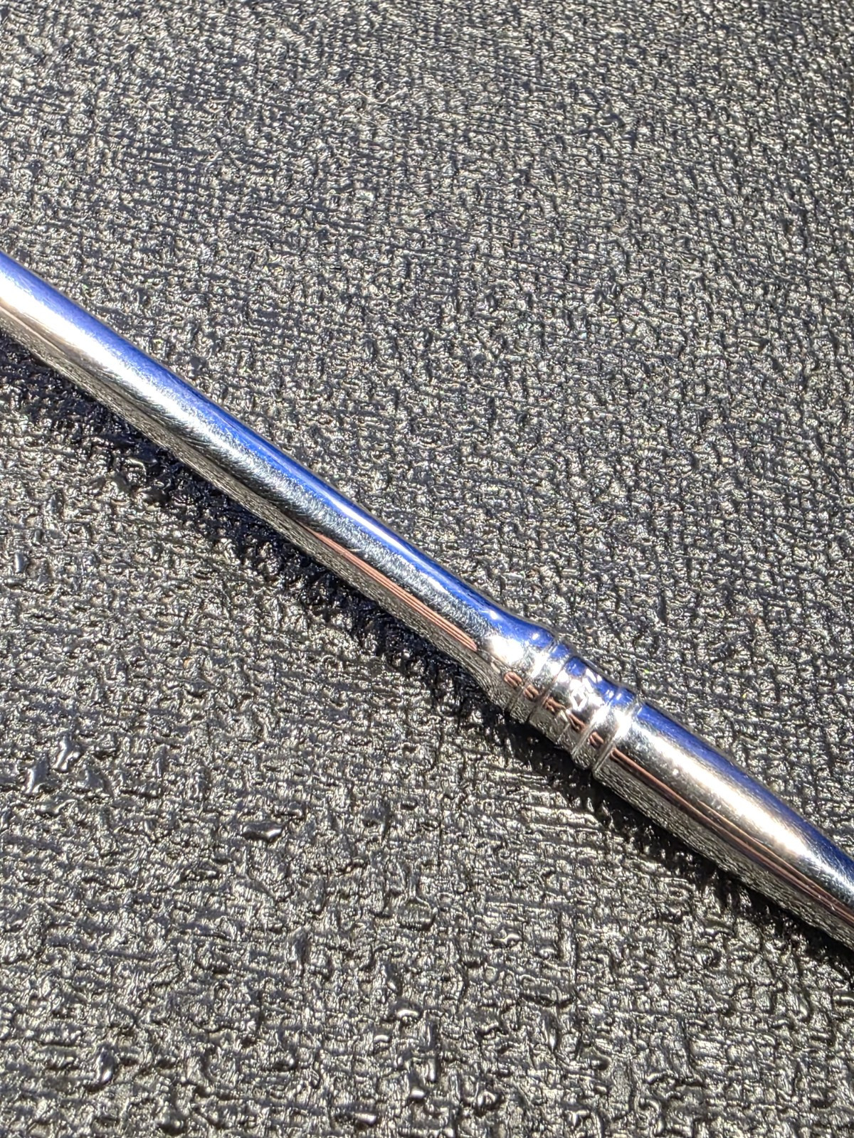 Snap-on Tools TML830 1/4″ Drive Long Handle Chrome Ratchet 6-1/2″ Long