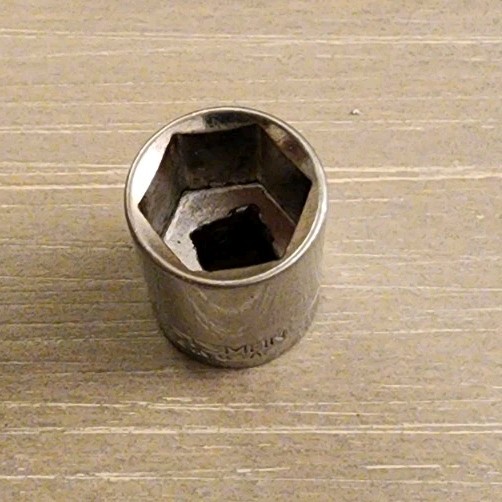 Craftsman USA 1/2″ Socket 6 Point 1/4″ Drive VV 43499