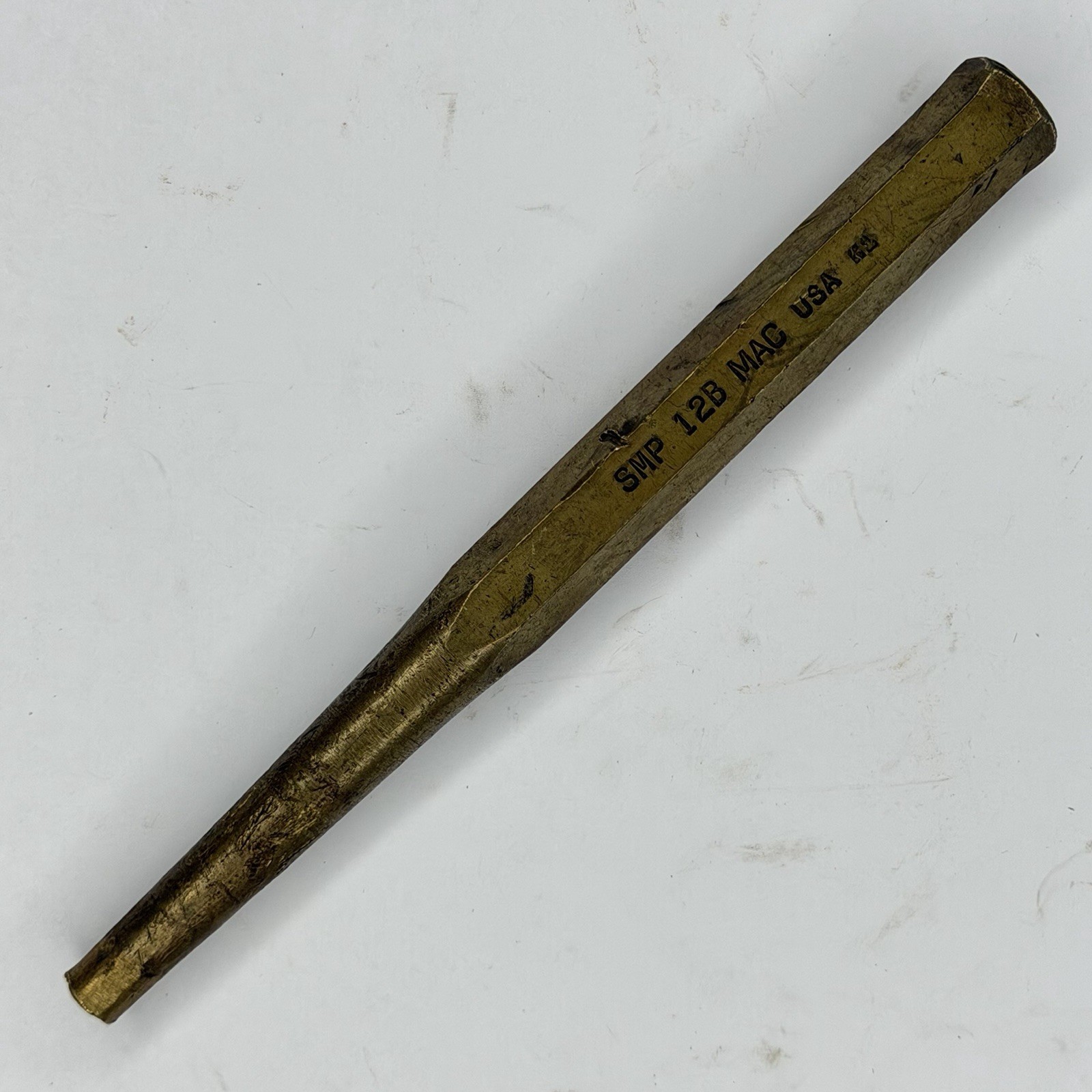 MAC Tools SMP12B USA 7″ Long Tapered Non-Sparking Bronze Starter Pin Punch