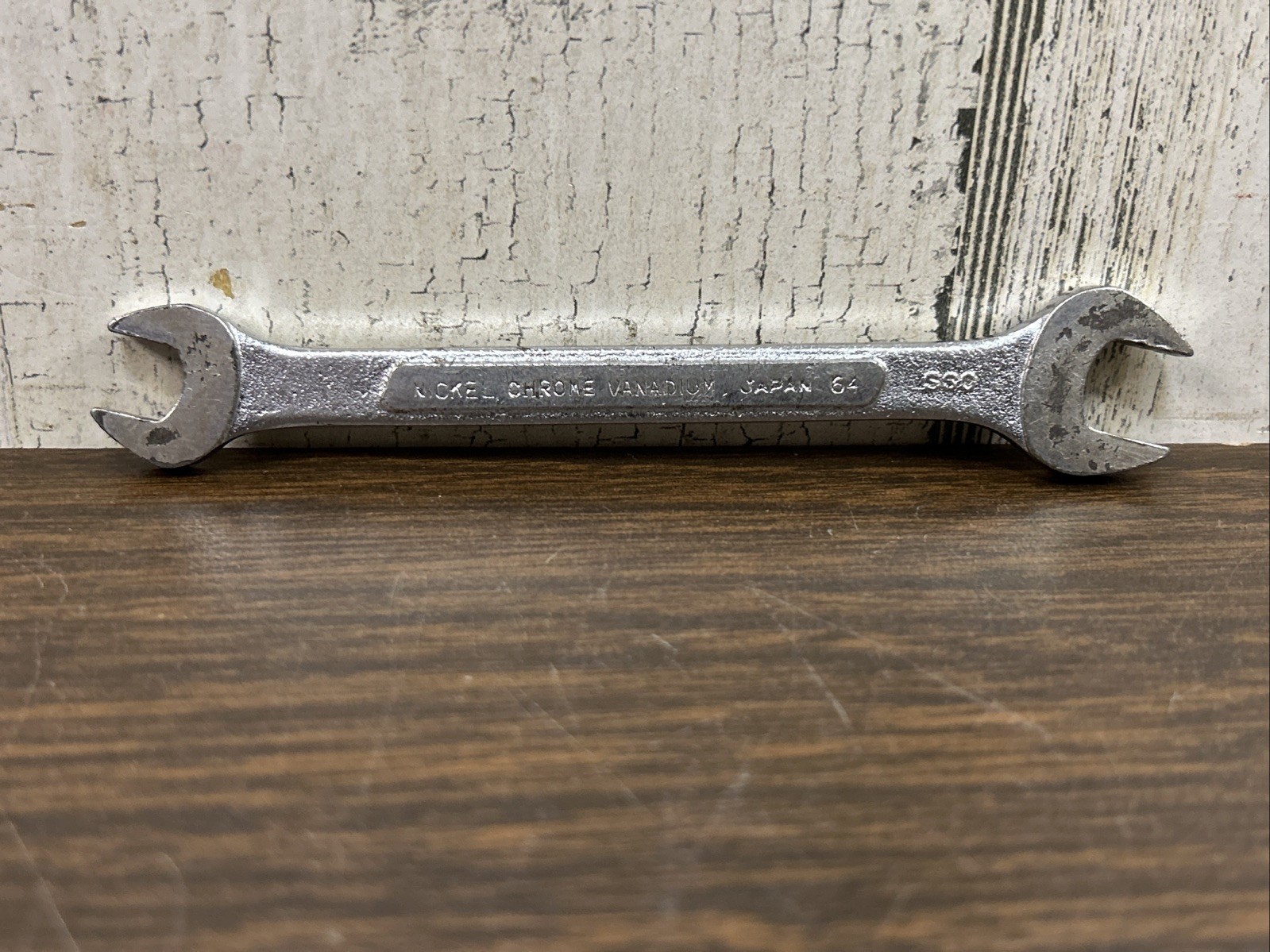 Toyota Motor 8mm / 10mm Nickel Chrome Vanadium Open End Wrench Japan 64