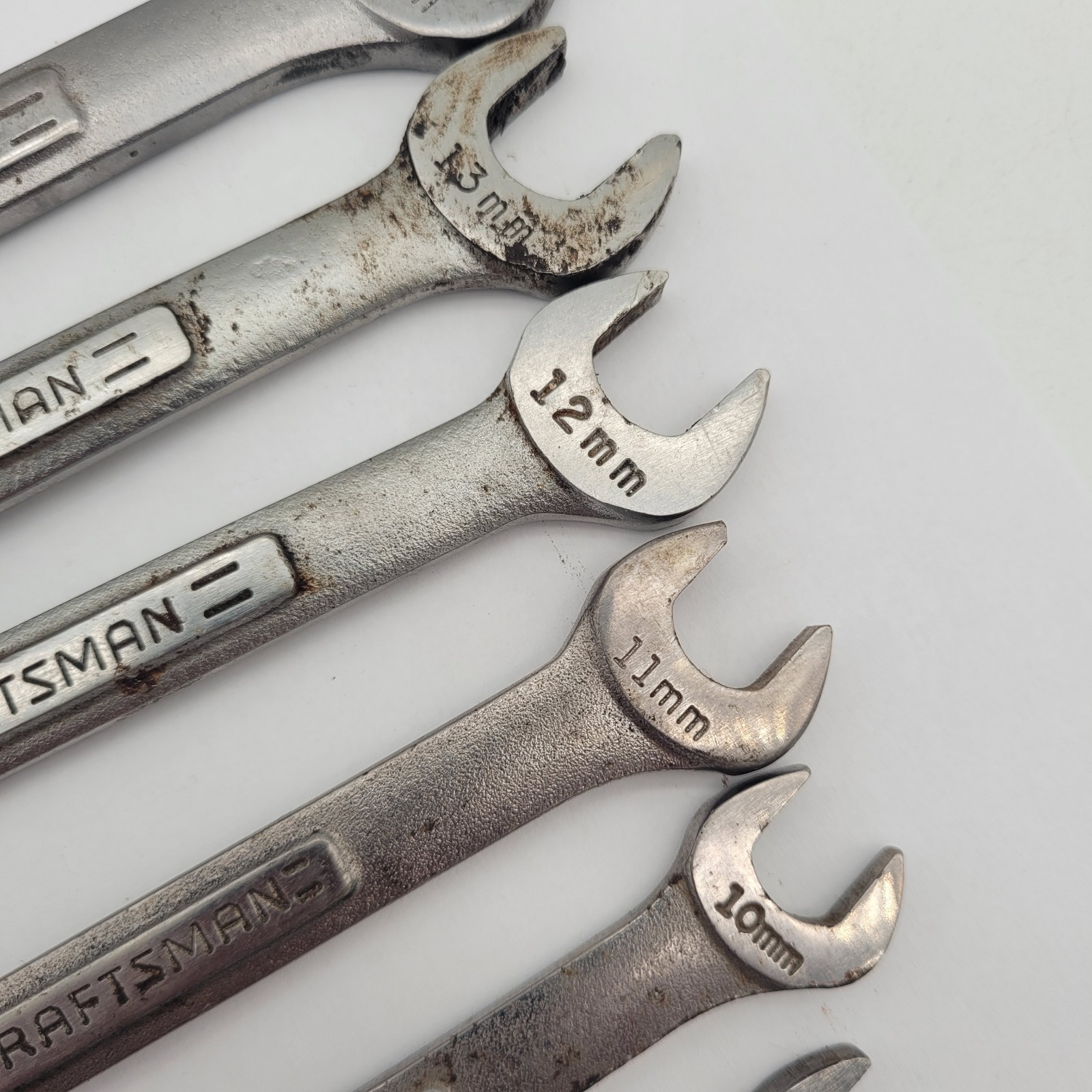 CRAFTSMAN USA Metric 12pt Combination 10pc Wrench Set 6mm to 16mm -V^- VV Lot