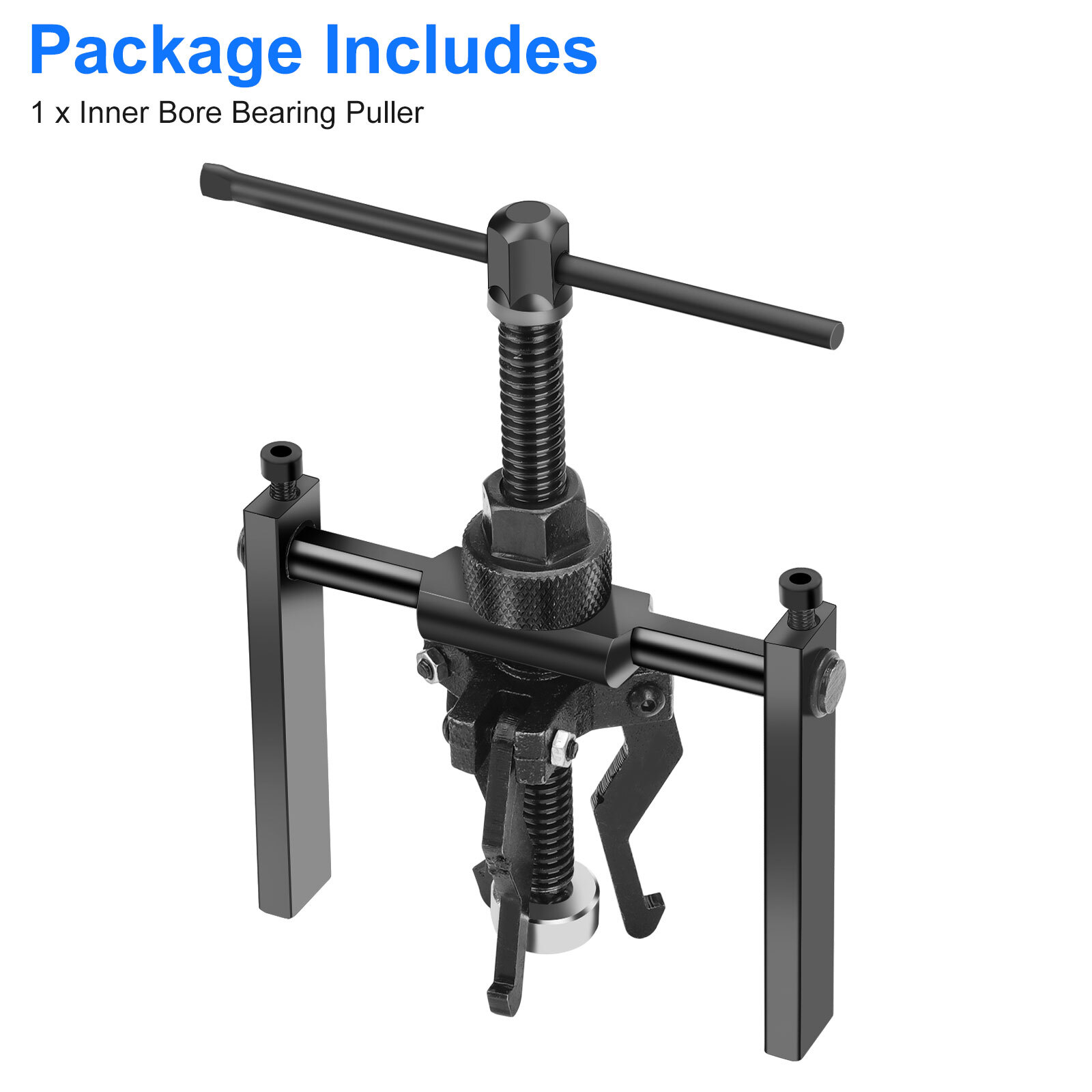 3 Jaw Steel Inner Pilot Bearing Puller Car Wheel Bushing Gear Extractor Tool
