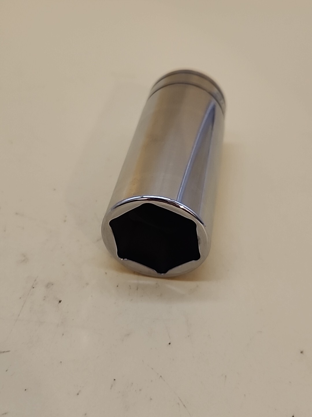 Snap-on Tools 1/2″ Drive 1″ SAE Deep 6 Point Chrome Socket TS321 USA