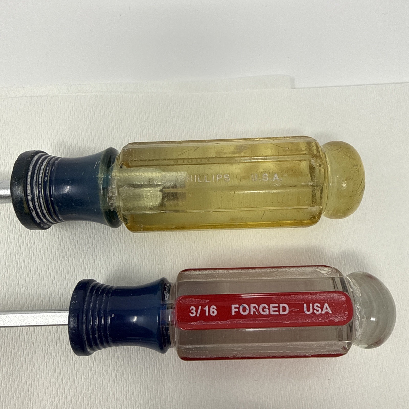 Craftsman Vintage USA Screwdriver Lot 5pc Phillips Flathead Torx T10 Waterford W