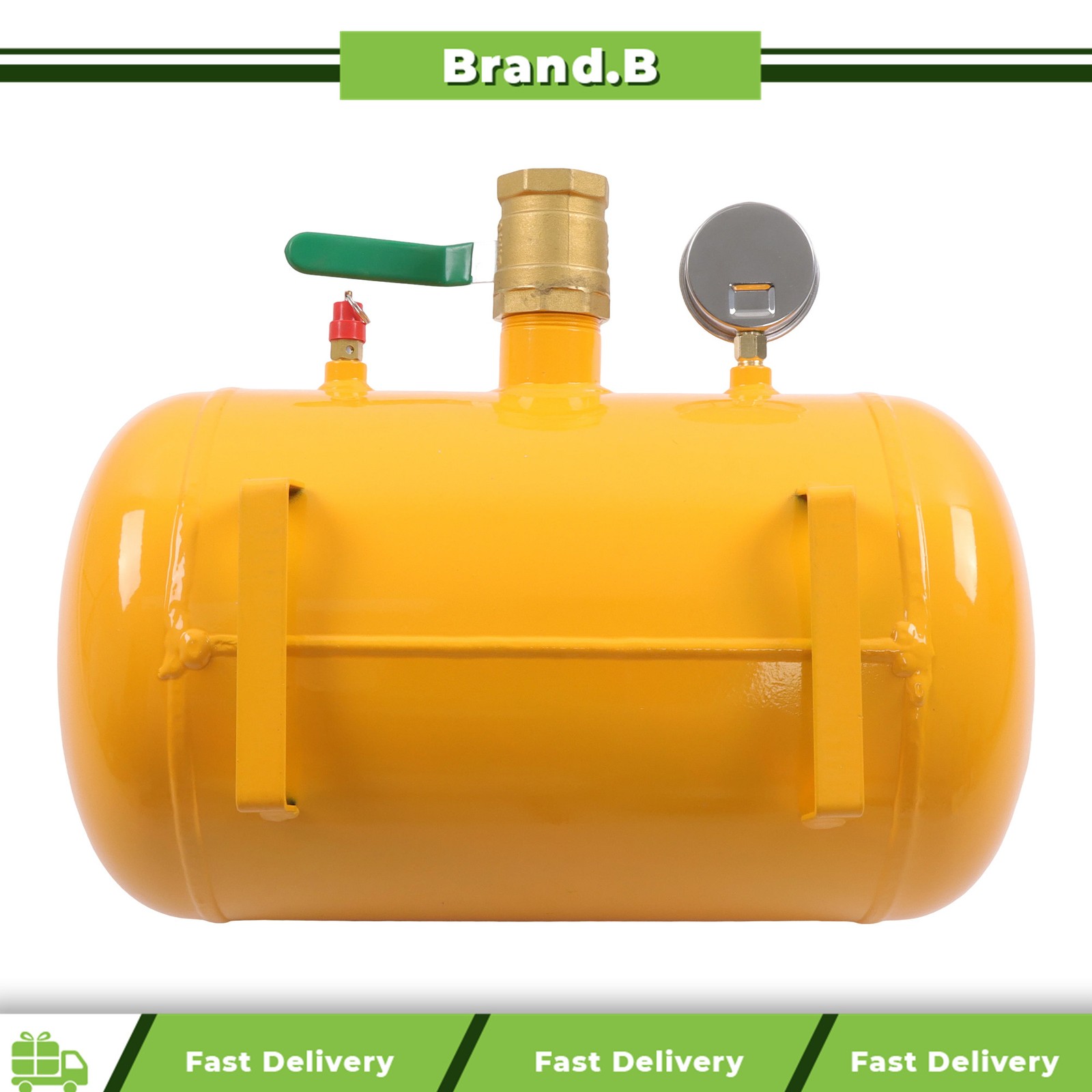 Yellow 145PSI 5 Gallon Air Tire Bead Seater Blaster Tool Seating Inflator Truck