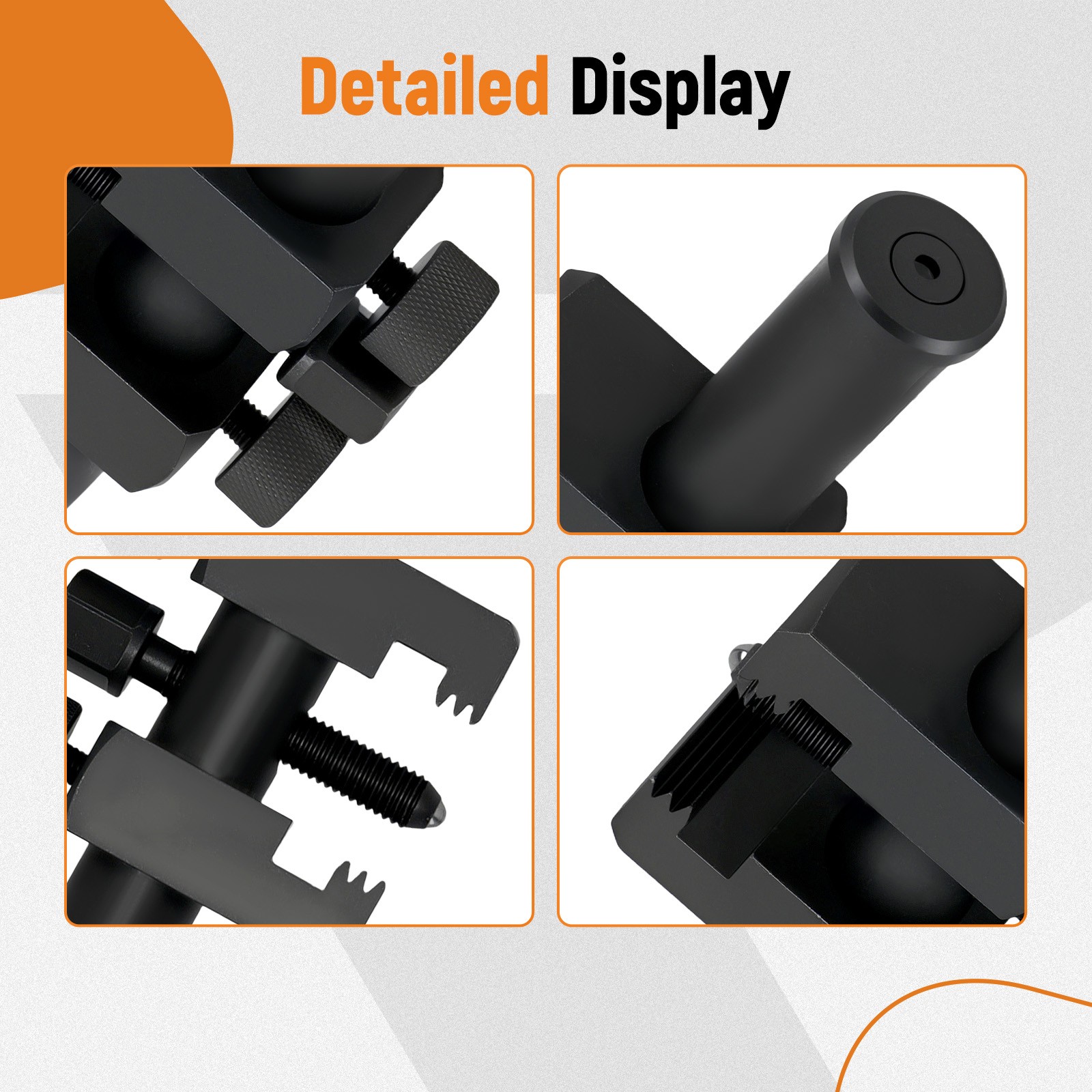 35mm -165mm Universal Puller For Ribbed Drive Pulley Crankshaft Tools Remover