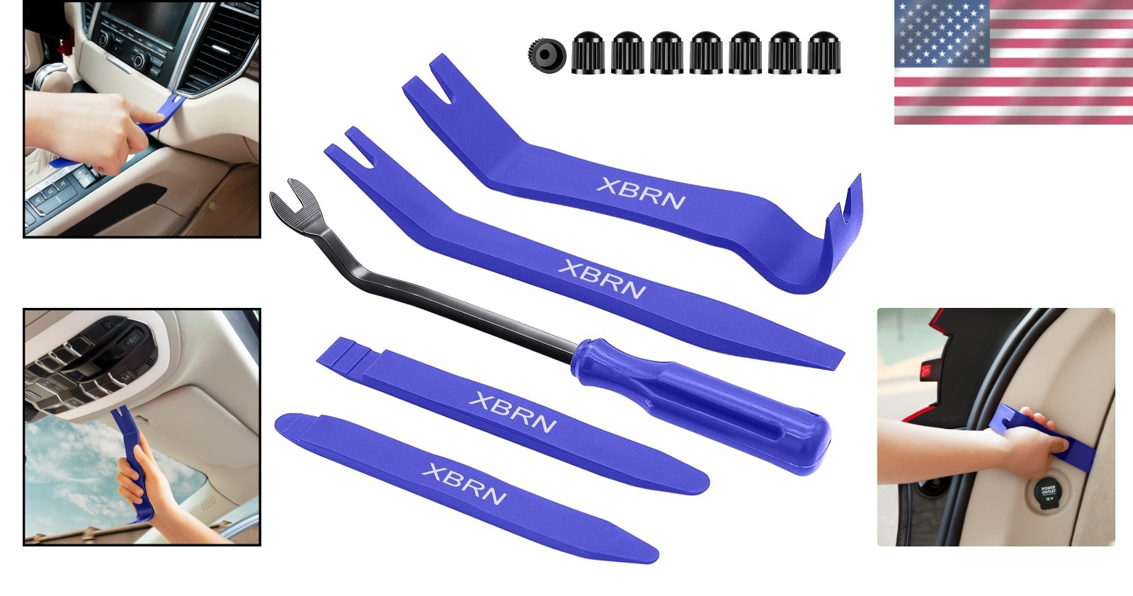 Versatile 13-Piece Car Panel Tool Kit for Efficient Automotive Repairs