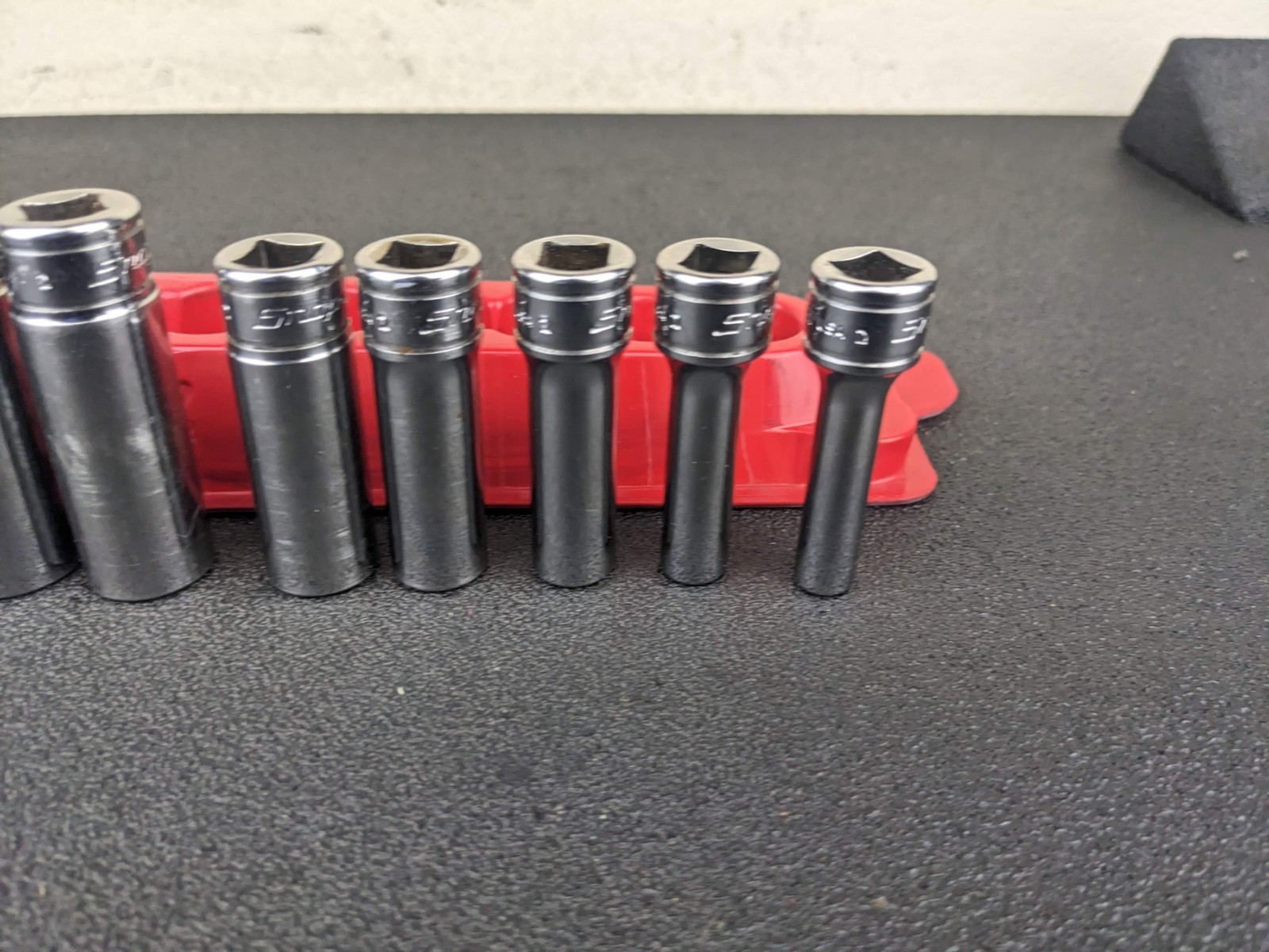 #bm187 Snap-on Tools USA 3/8″ Drive SAE 12 Point Deep Chrome Socket Set 211SFY