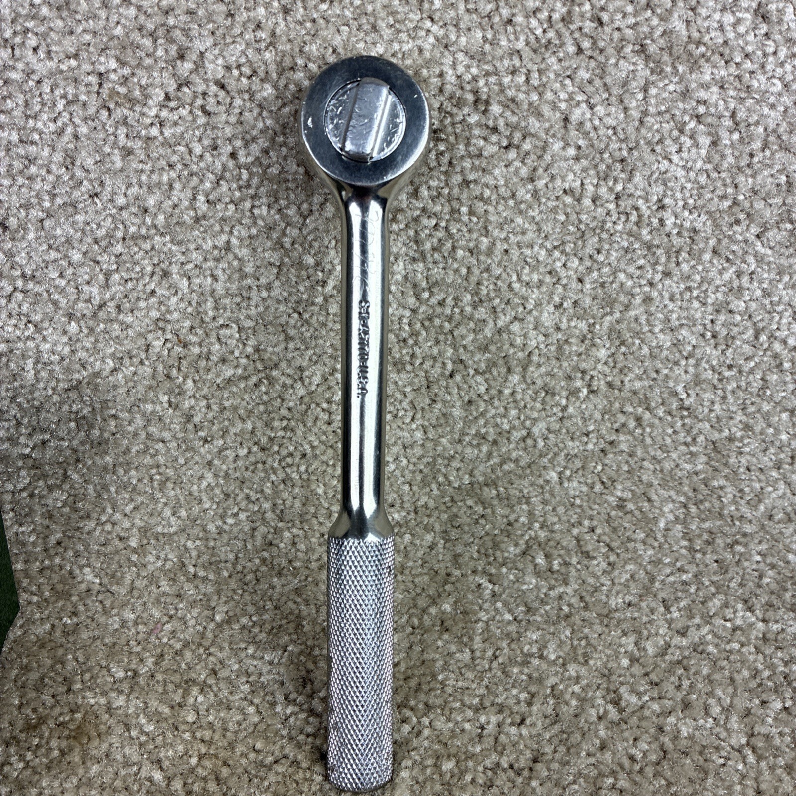 S-K 9pc.SAE Deep Socket Set w/Ratchet