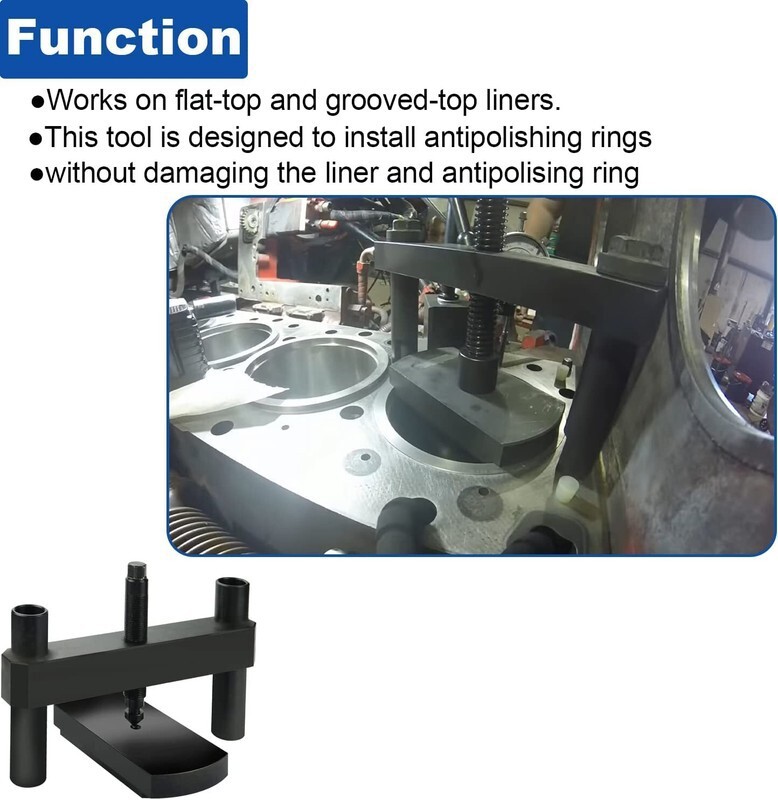 3164606 For Cummins ISX X15 Liner Press Installer Tool 3164606, ST-269, 3162461