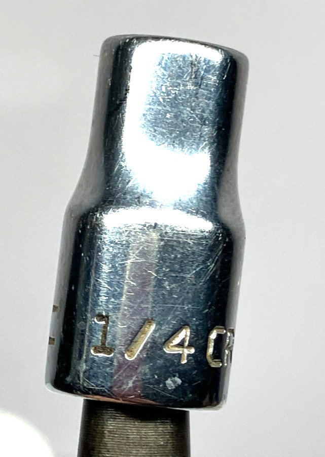Craftsman 1/4″ Inch 12 Pt Point 1/4″ Drive Socket V Series USA VTG