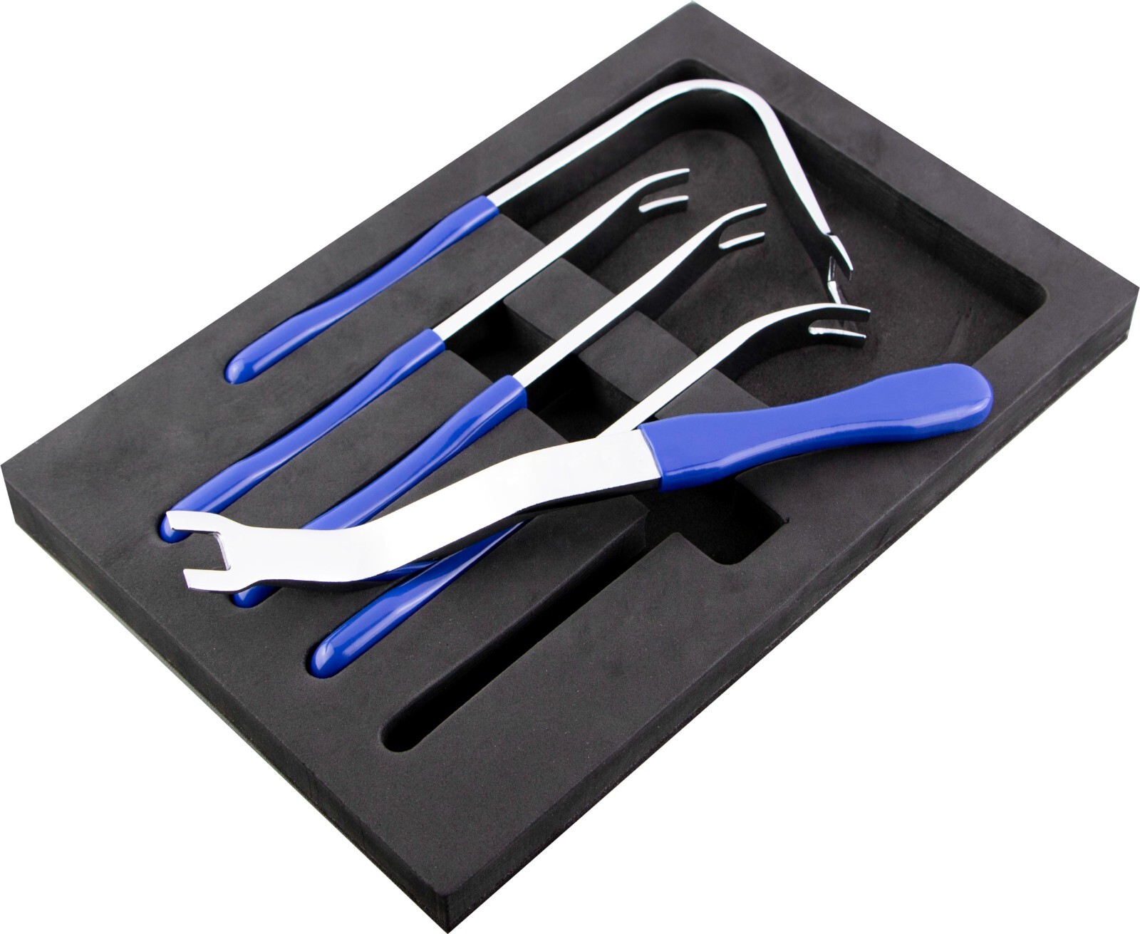 Cal Van 5pc Trim & Panel Clip Rivet Lifter Pry Bar Set for Body Dashboard Doors