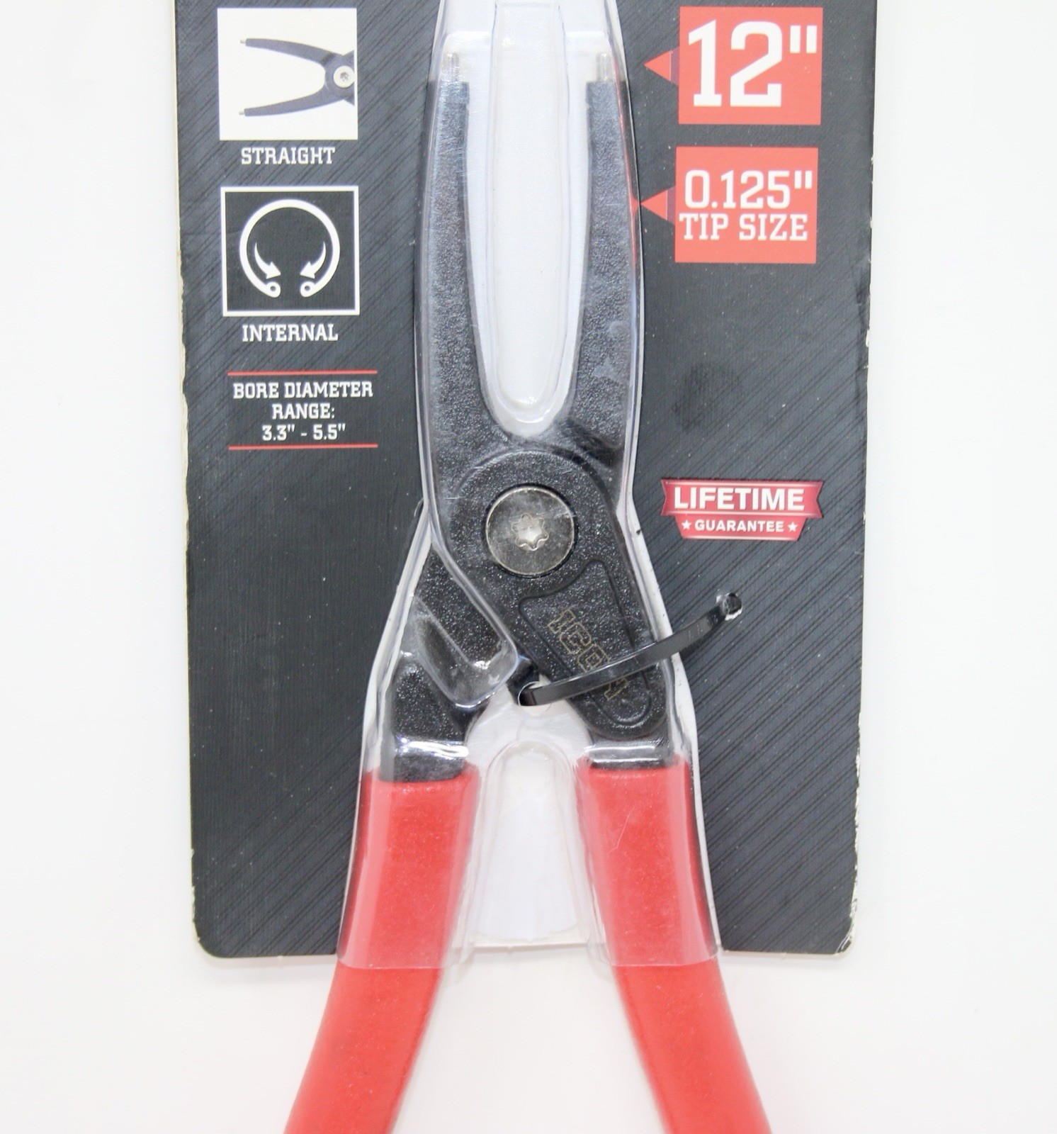 Icon PSSRI12 12 in. Internal Straight Precision Snap Ring Pliers 57799 BRAND NEW