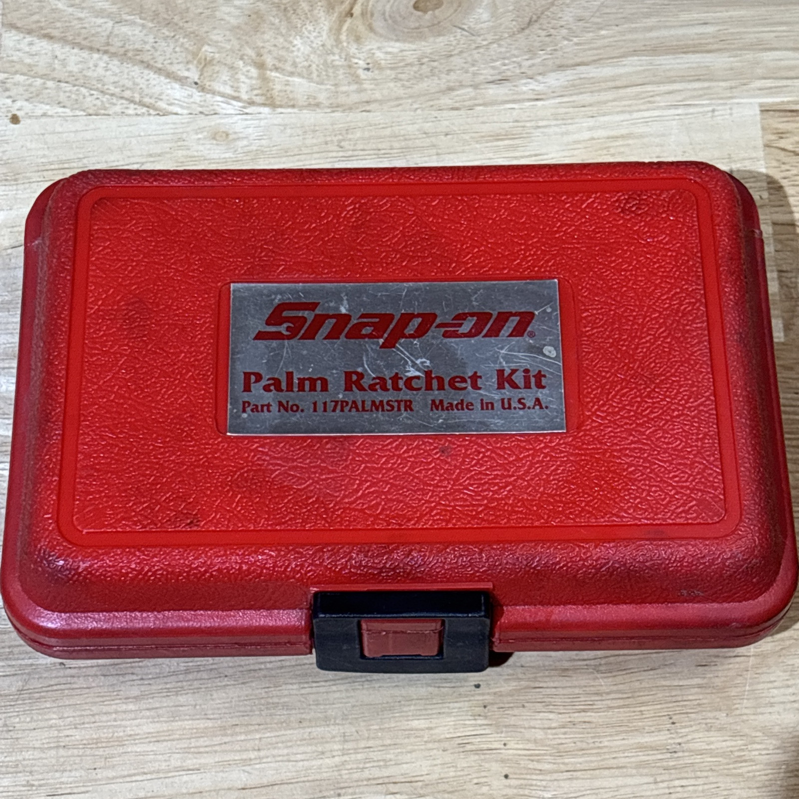 Snap On Palm Ratchet Kit Set 3/8″ Drive W/Sockets Extension Bits 117PALMSTR READ