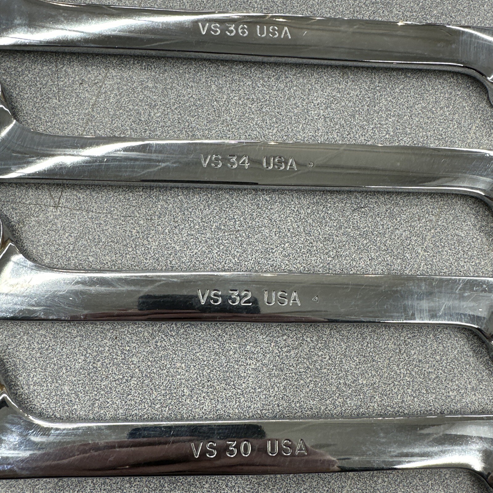 Snap On Four Way Angle Head Open End Wrench Set 10 Piece 3/8” To 1 1/8” Read