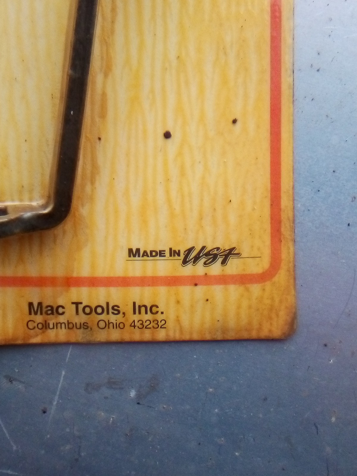 Mac Tools No. BTW 7268 Belt Tension Torque Wrench Adapter Lot 1017