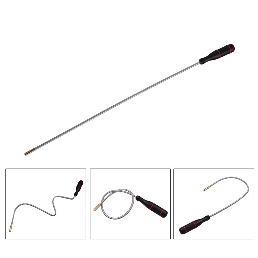 Flexible Magnetic Pickup Tool with Rubberized Grip for Hard to Reach Places