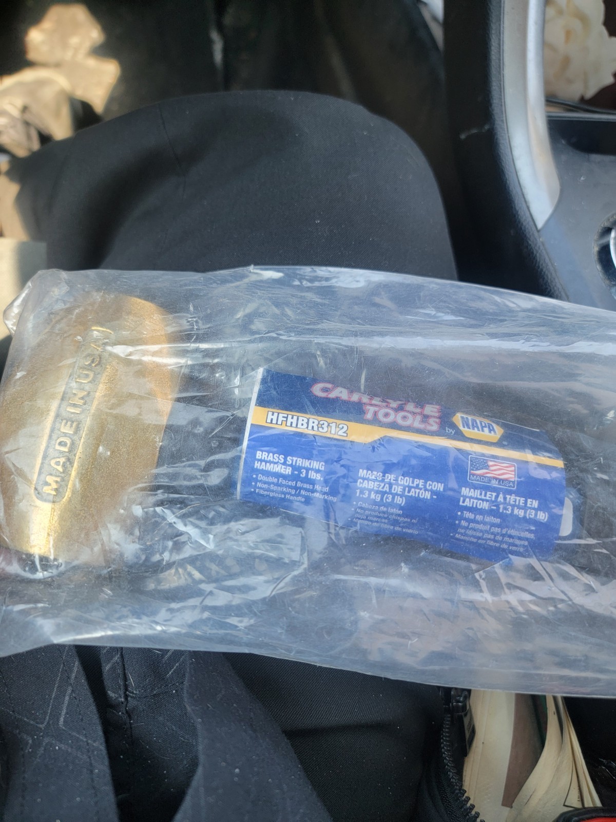 carlyle brass hammer 3lb
