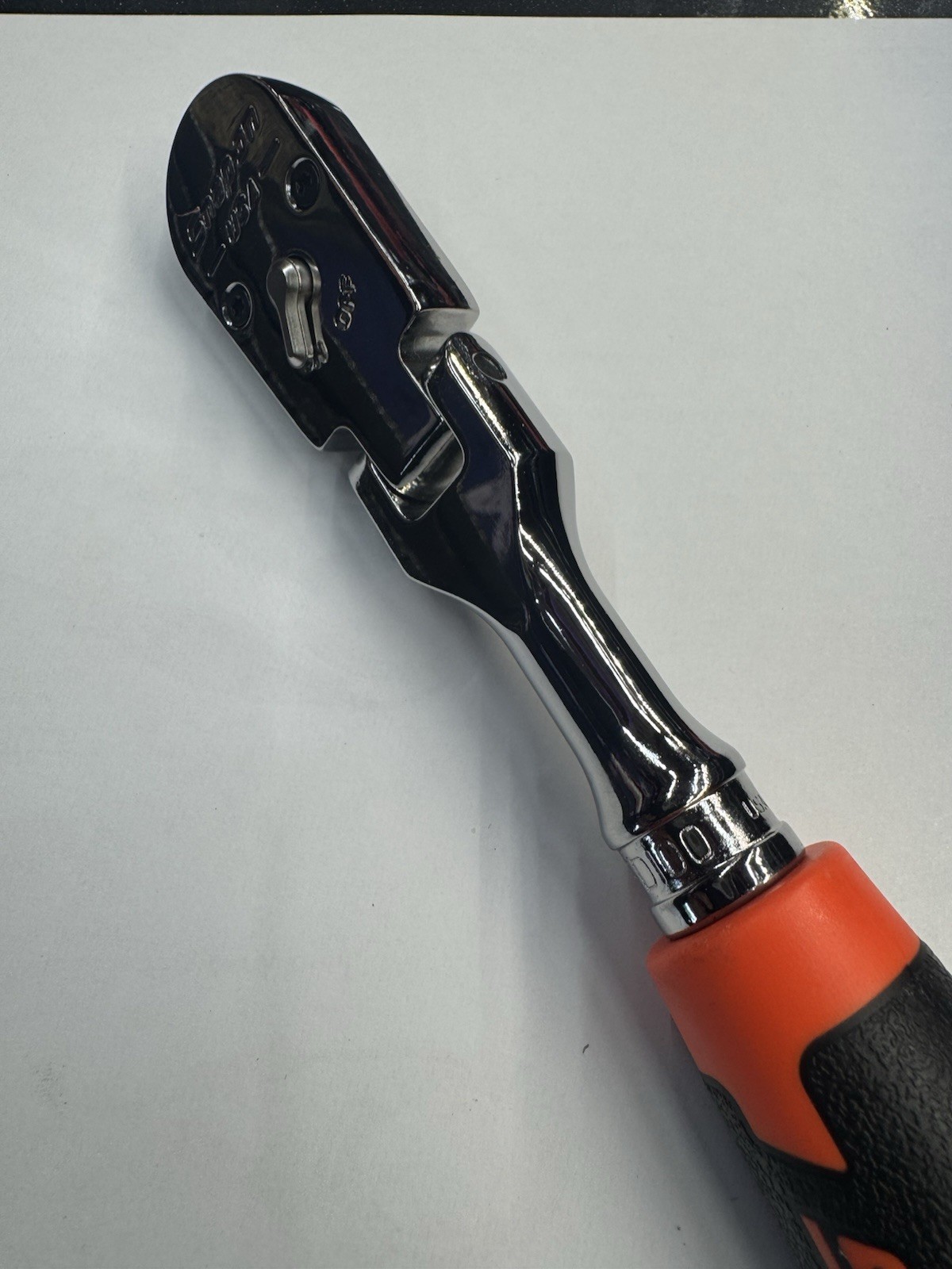 *Brand New* Snap On 3/8 Drive Cynergy Flex Head Ratchet Electric Orange FHF100O