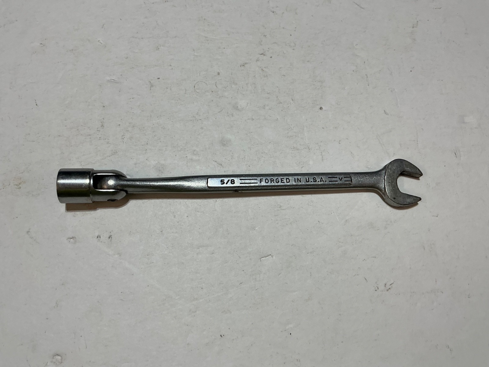 Vintage Craftsman 5/8″ Saltus Flex Socket End Wrench 12 Point =V= Series USA