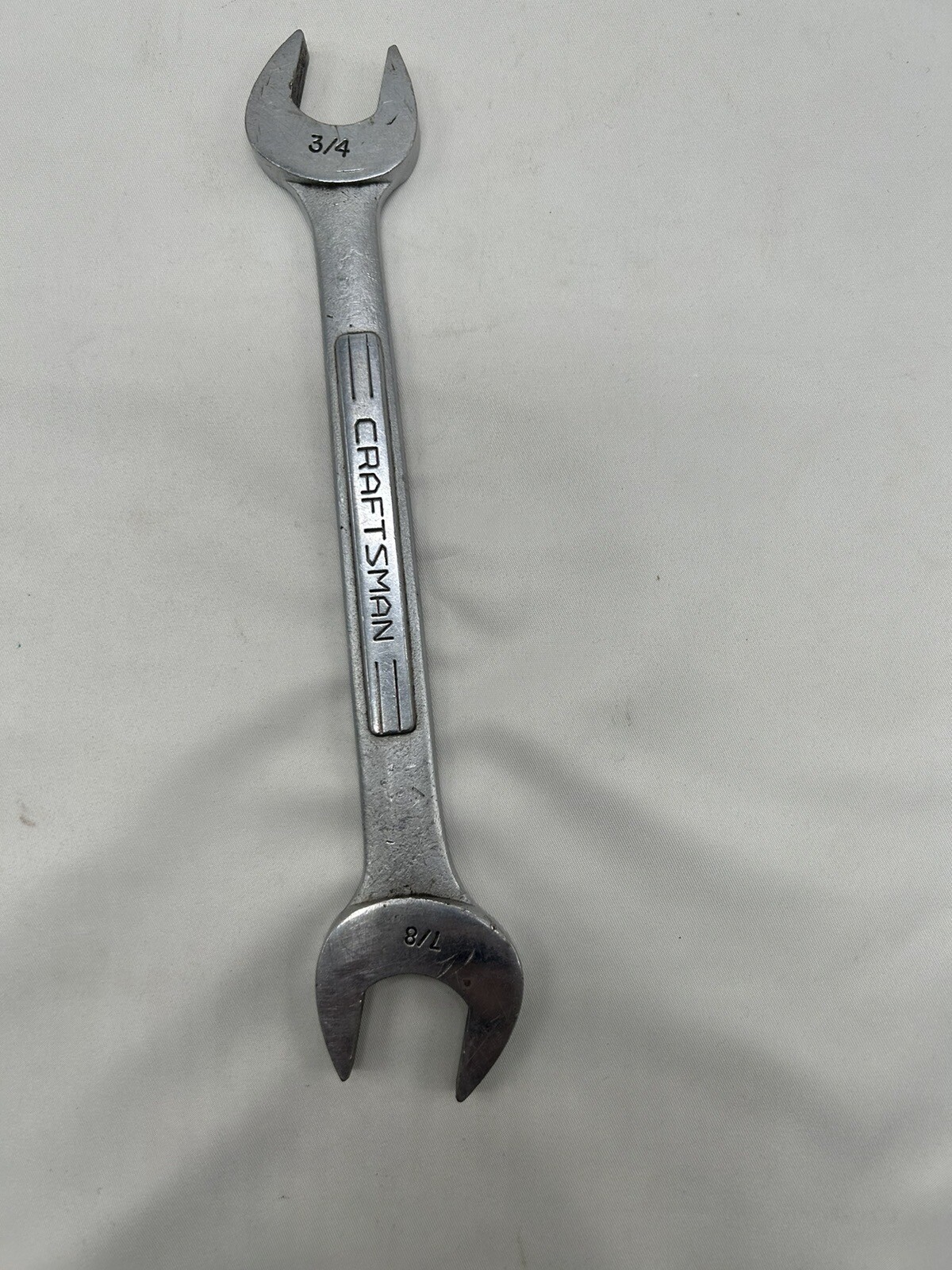 Vintage Craftsman USA Open End Wrench 3/4″ x 7/8″ =V= Series Very Good Condition