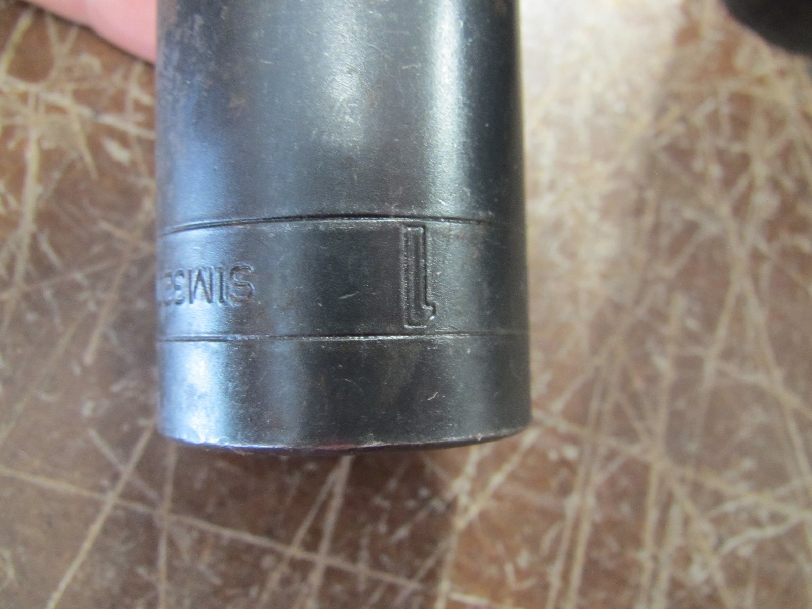 USED SNAP ON 309SIMY 1/2″ DRIVE 1/2″ TO 1″ SAE DEEP IMPACT 9 PC SOCKET SET