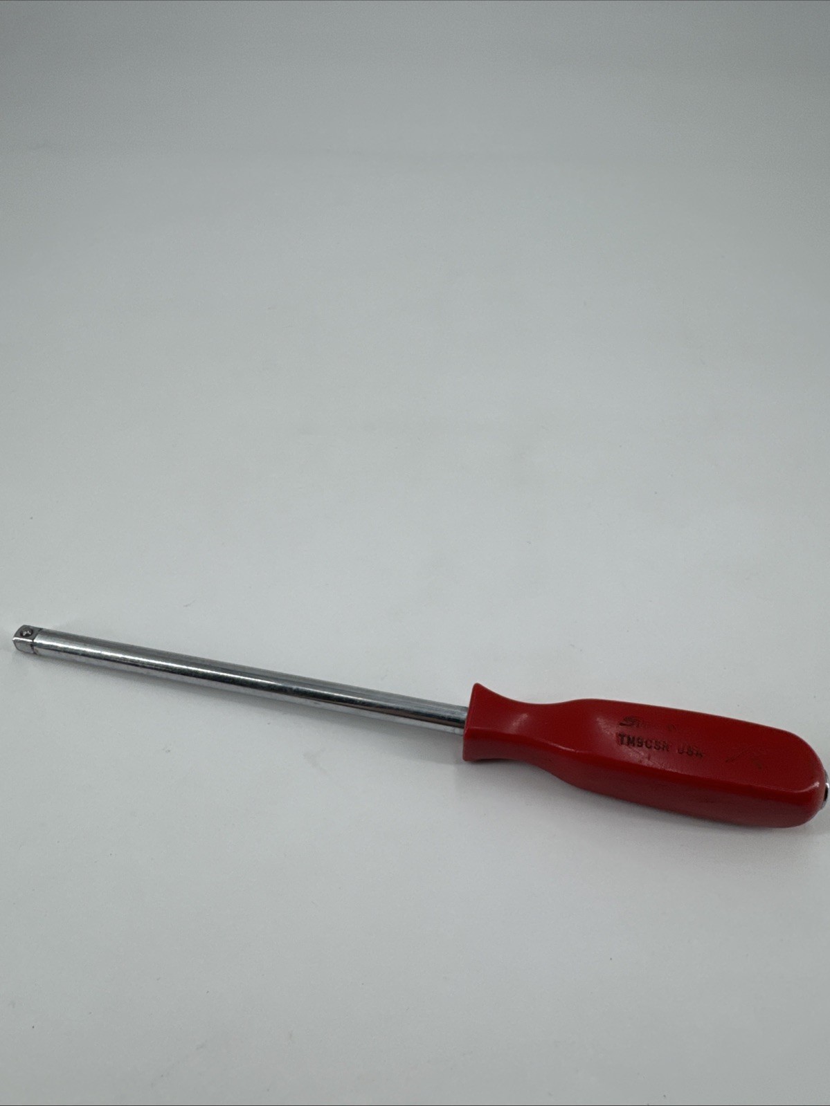 Snap-on Tools USA RARE RED 1/4″ Drive 10″ Length Standard Shank Driver TM9CSR